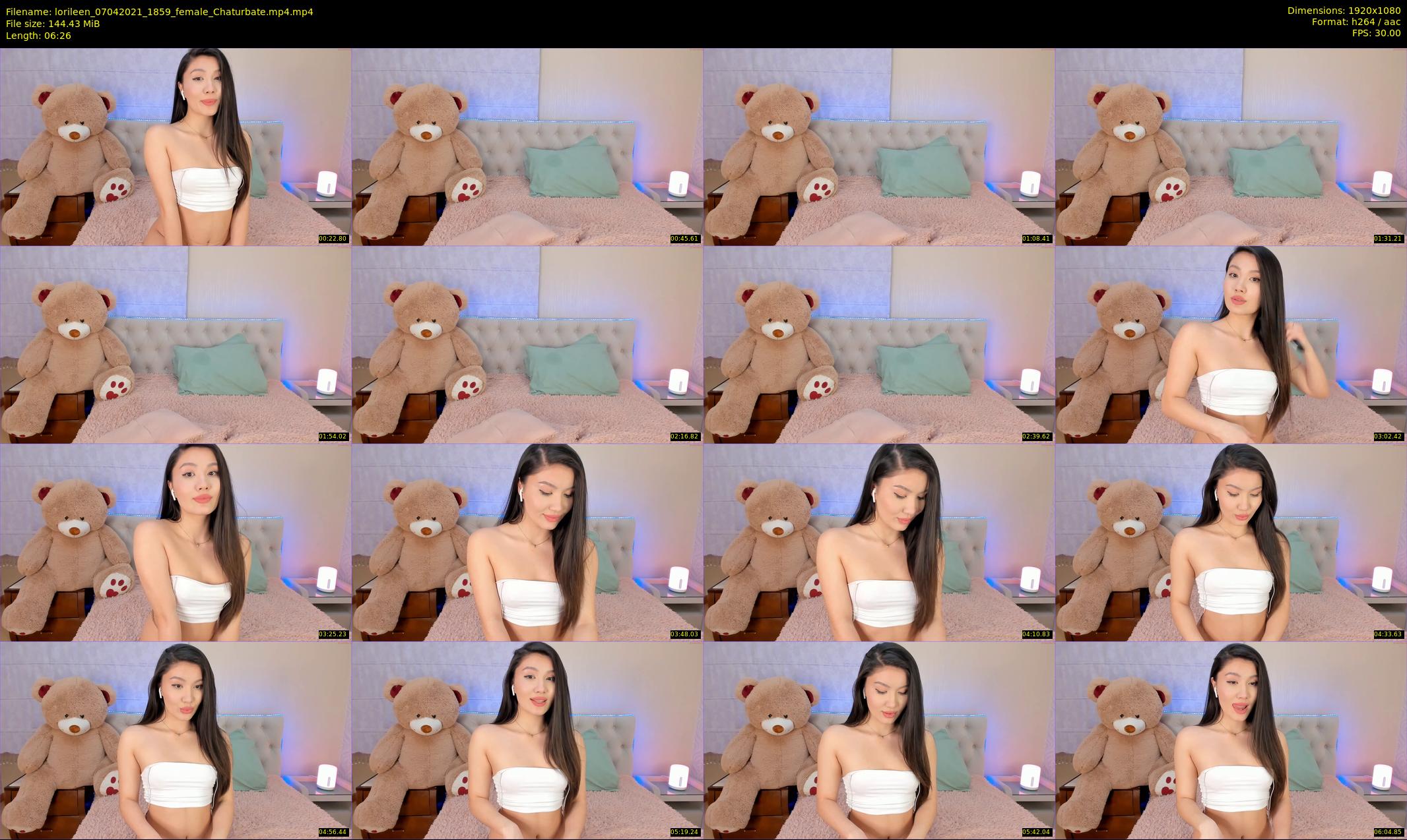 lorileen — 7 minute Chaturbate female cam show recording, 1080p, Apr 7, 2021