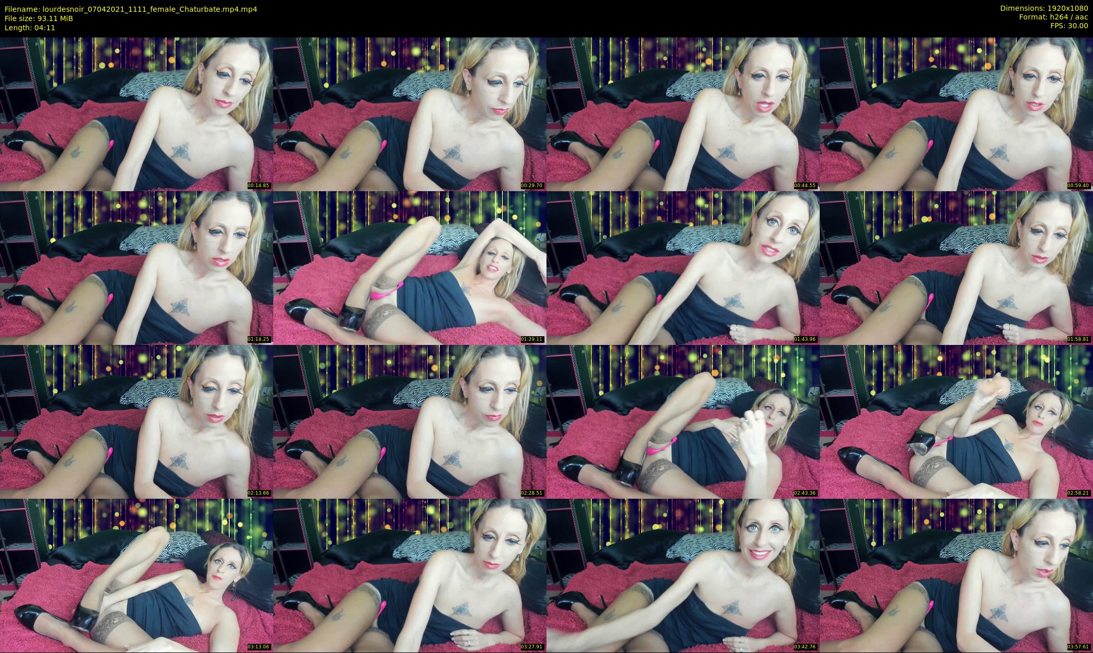 lourdesnoir — 5 minute Chaturbate female cam show recording, 1080p, Apr 7, 2021