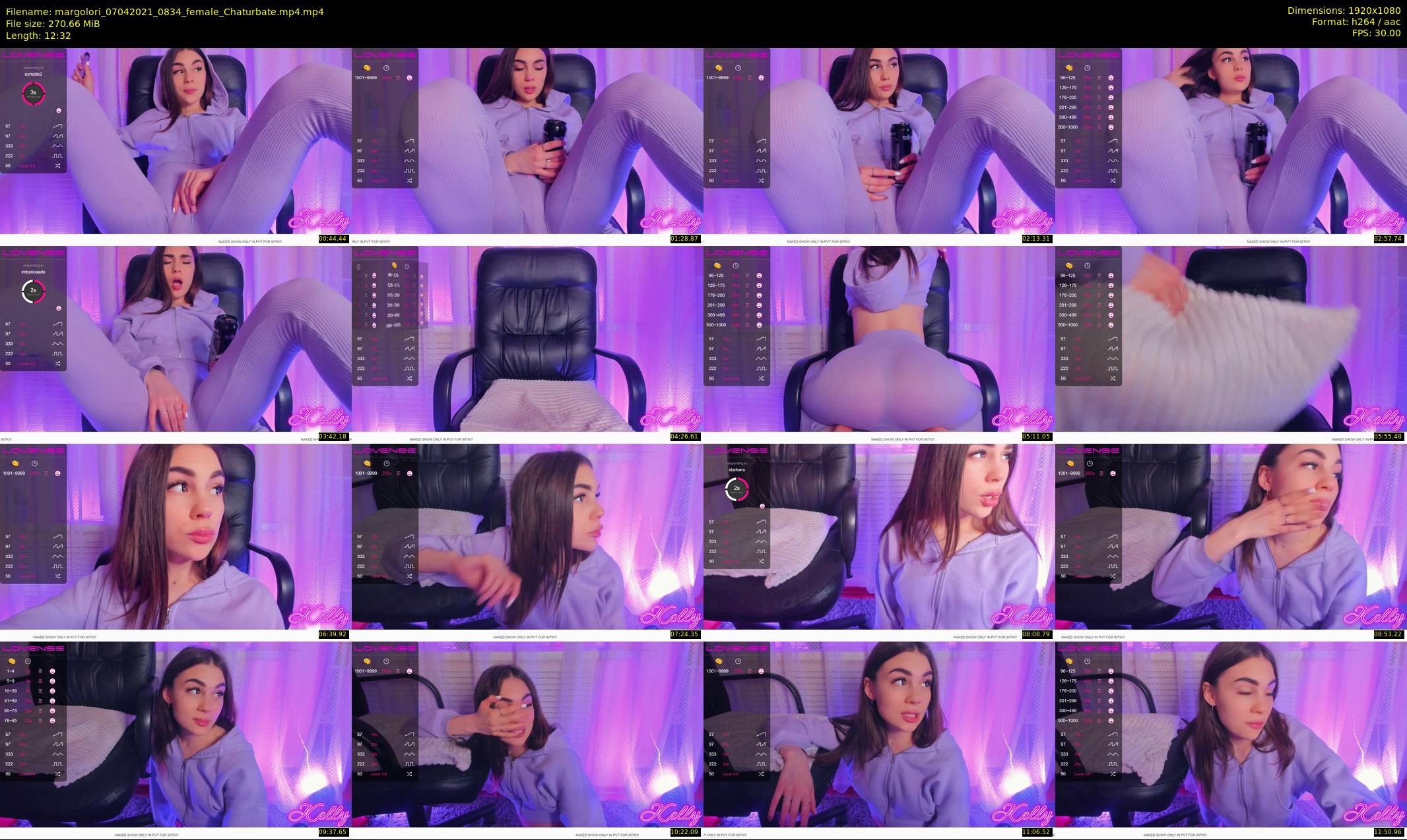 margolori — 13 minute Chaturbate couple cam show recording, 1080p, Apr 7, 2021