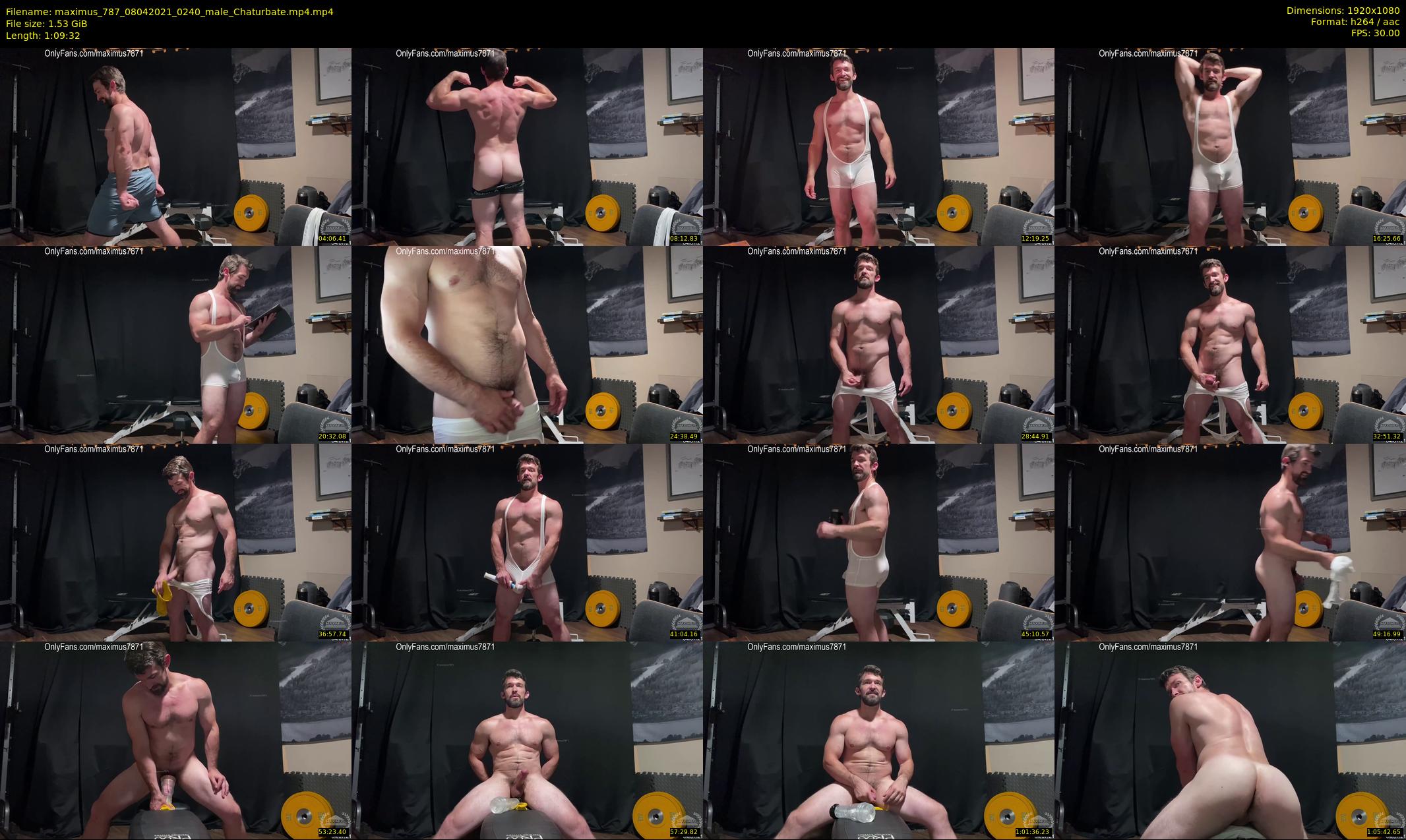 maximus_787 — 70 minute Chaturbate male cam show recording, 1080p, Apr 8, 2021
