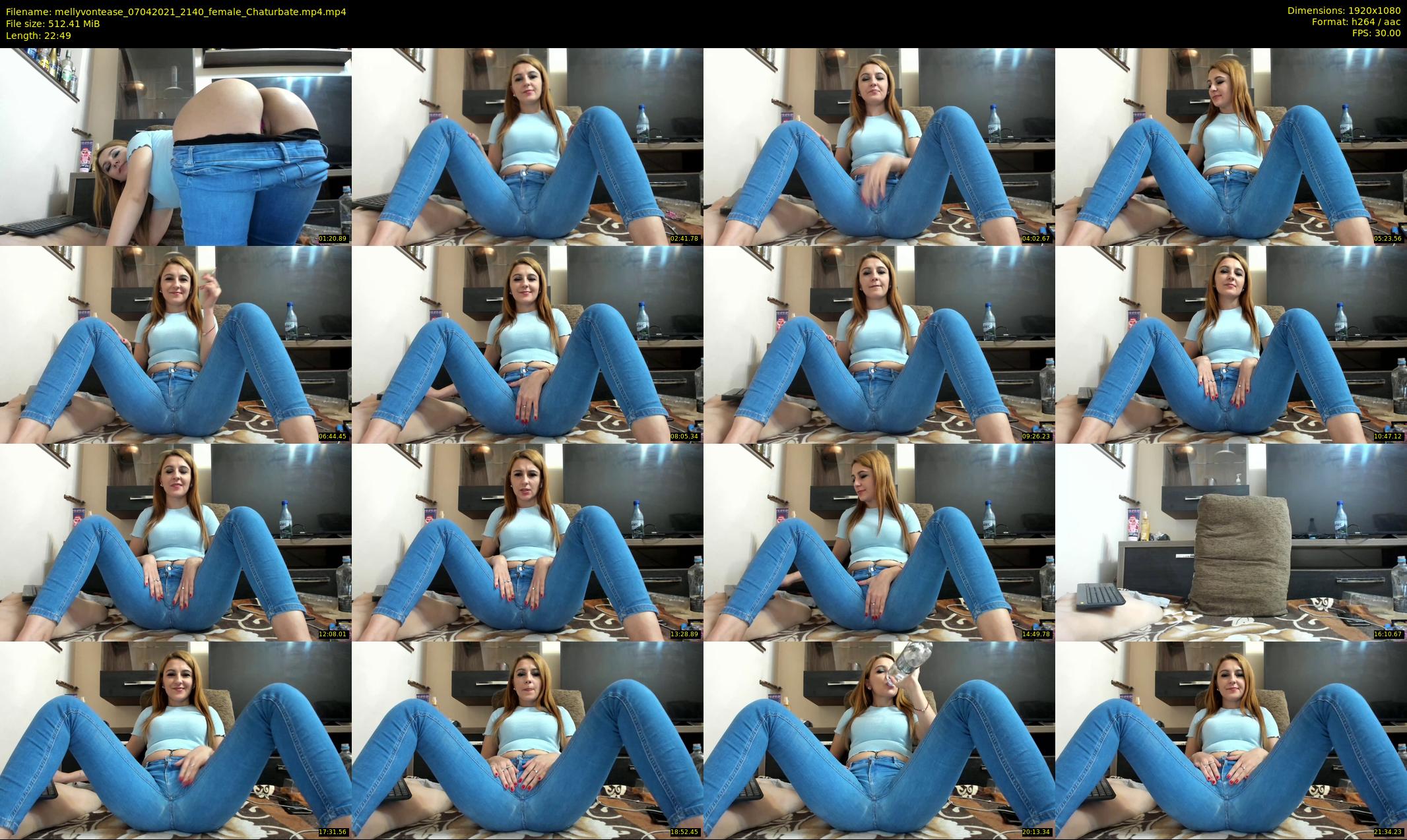 mellyvontease — 23 minute Chaturbate female cam show recording, 1080p, Apr 7, 2021