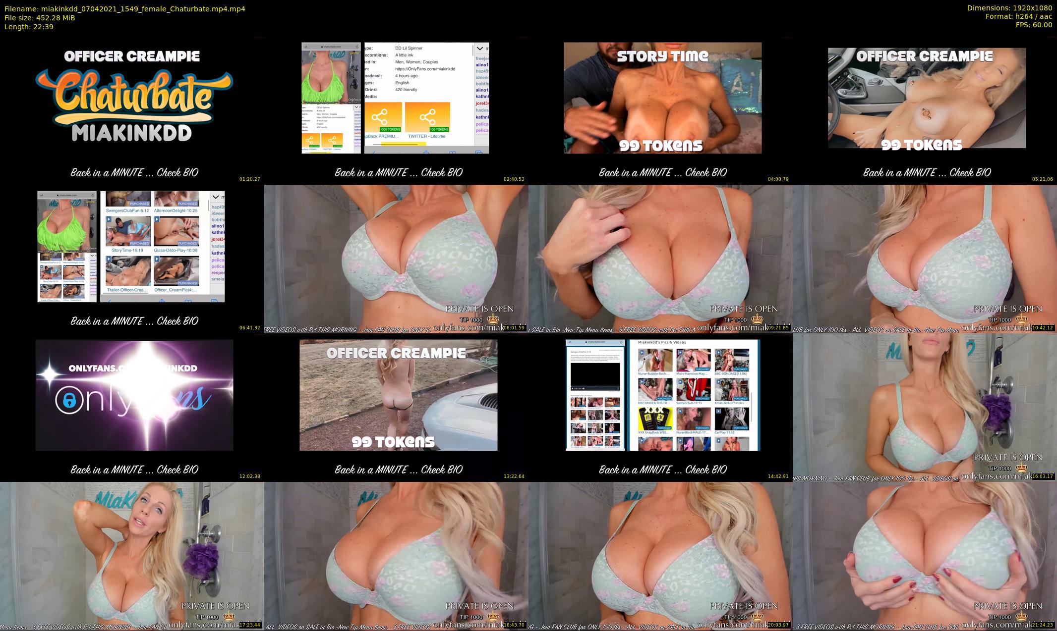 miakinkdd — 23 minute Chaturbate female cam show recording, 1080p, Apr 7, 2021