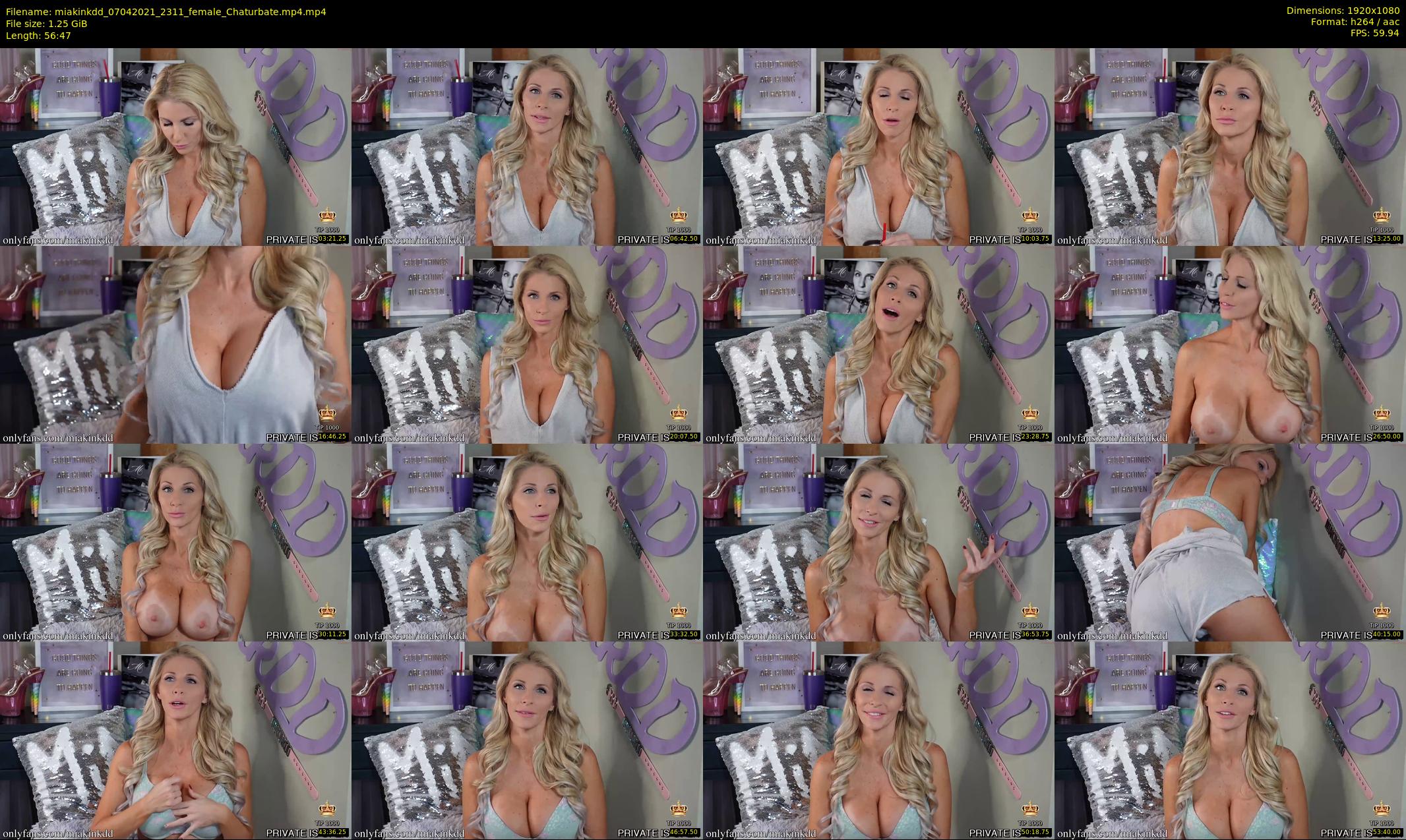 miakinkdd — 57 minute Chaturbate female cam show recording, 1080p, Apr 7, 2021