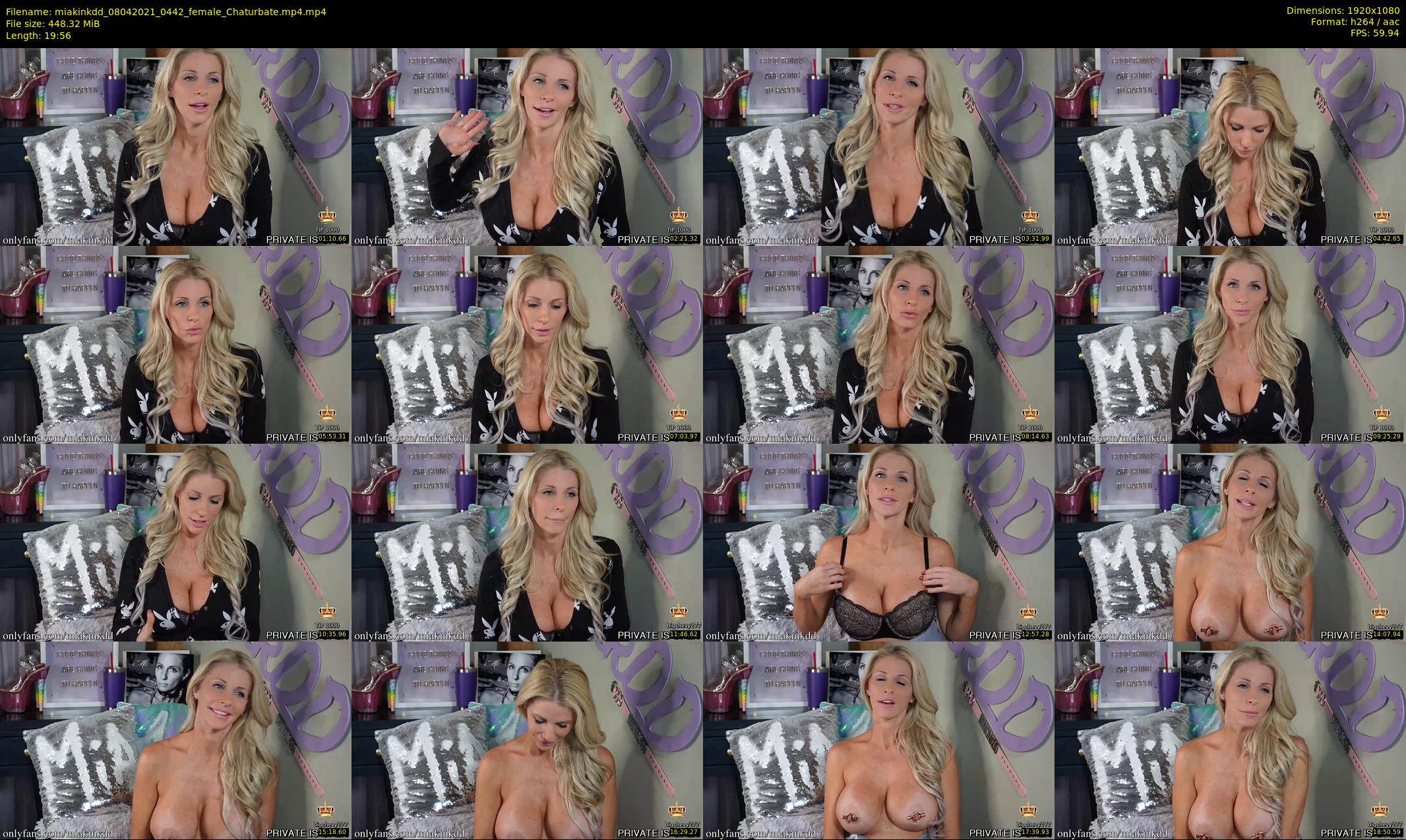 miakinkdd — 20 minute Chaturbate female cam show recording, 1080p, Apr 8, 2021