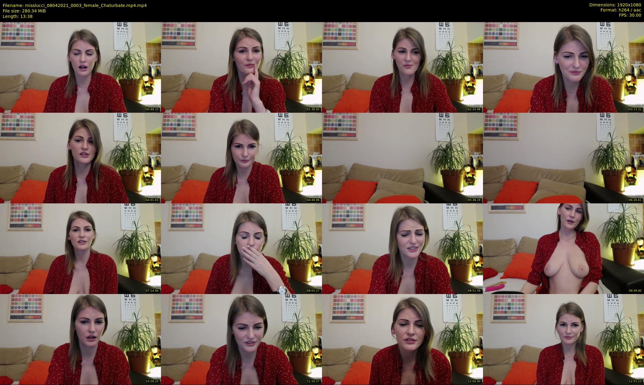 misslucci — 14 minute Chaturbate female cam show recording, 1080p, Apr 8, 2021
