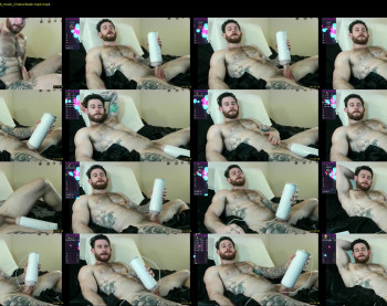 montuna — 38 minute Chaturbate male cam show recording, 720p, Apr 7, 2021