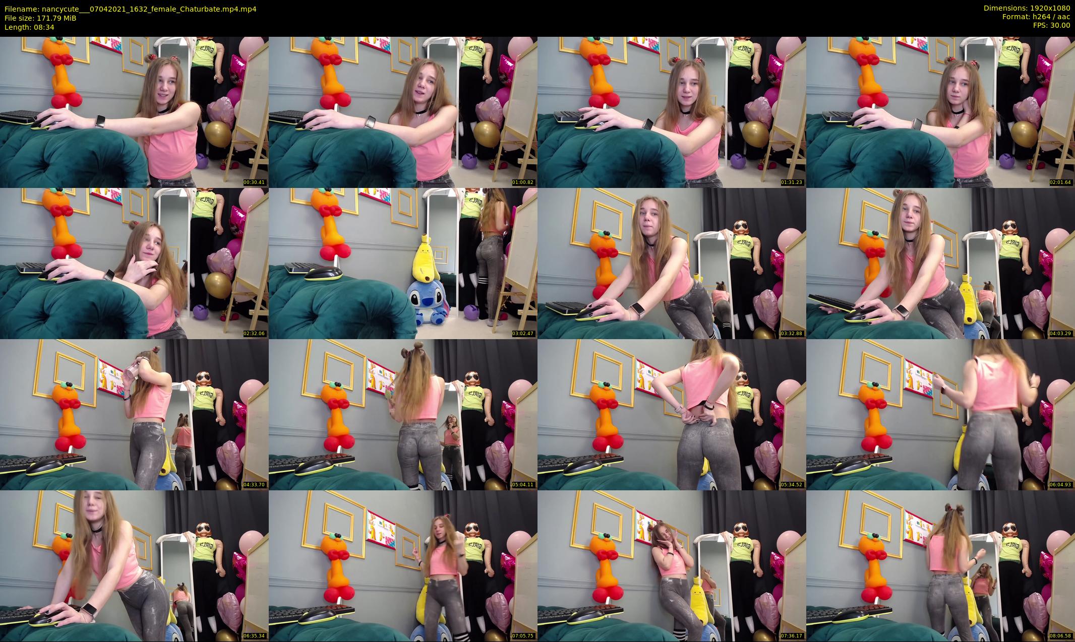 nancycute__ — 9 minute Chaturbate female cam show recording, 1080p, Apr 7, 2021