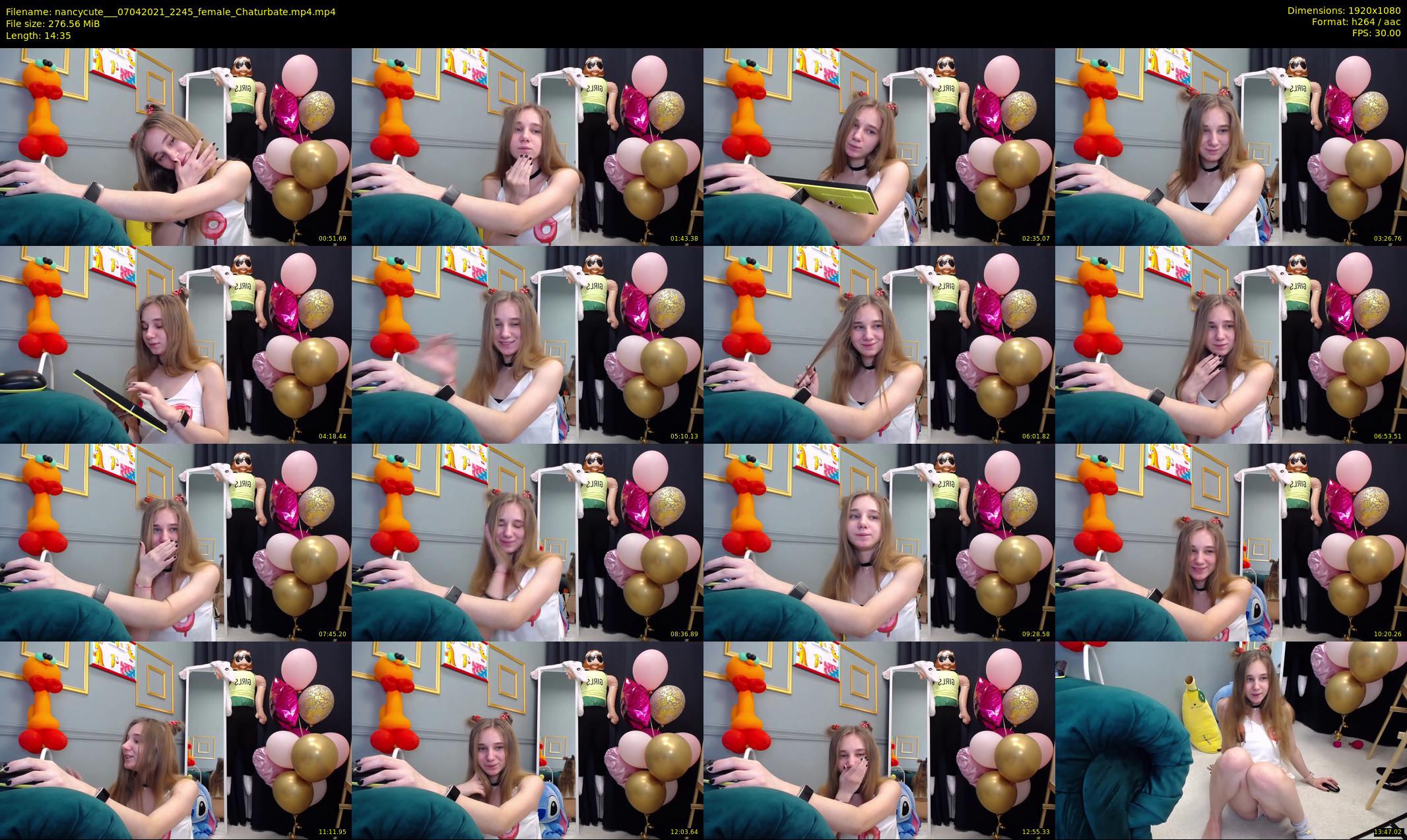 nancycute__ — 15 minute Chaturbate female cam show recording, 1080p, Apr 7, 2021