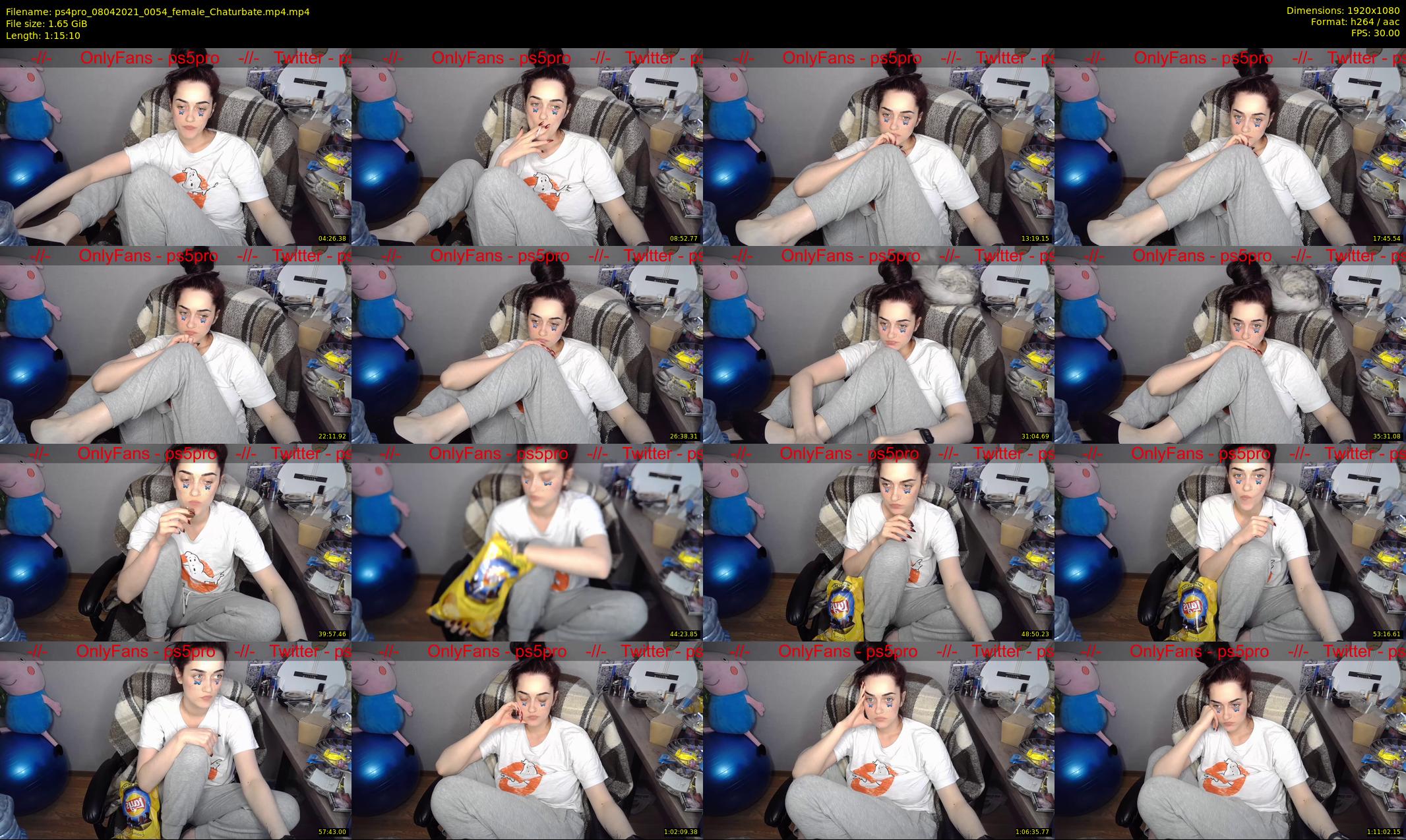 ps4pro — 76 minute Chaturbate female cam show recording, 1080p, Apr 8, 2021