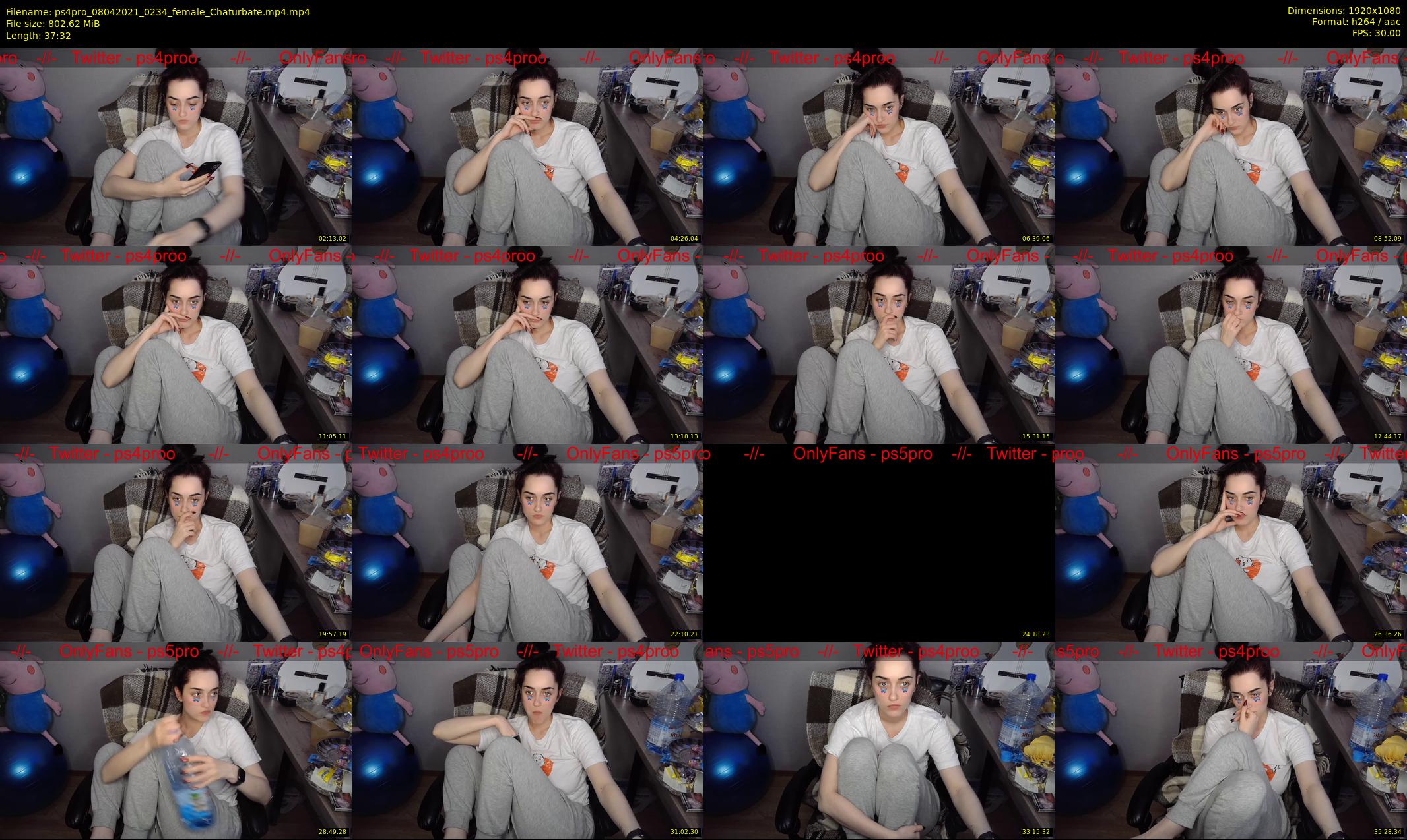 ps4pro — 38 minute Chaturbate female cam show recording, 1080p, Apr 8, 2021