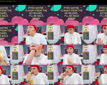 pyrowayne — 59 minute Chaturbate female cam show recording, 720p, Apr 8, 2021