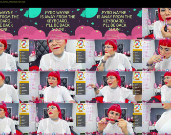 pyrowayne — 59 minute Chaturbate female cam show recording, 720p, Apr 8, 2021