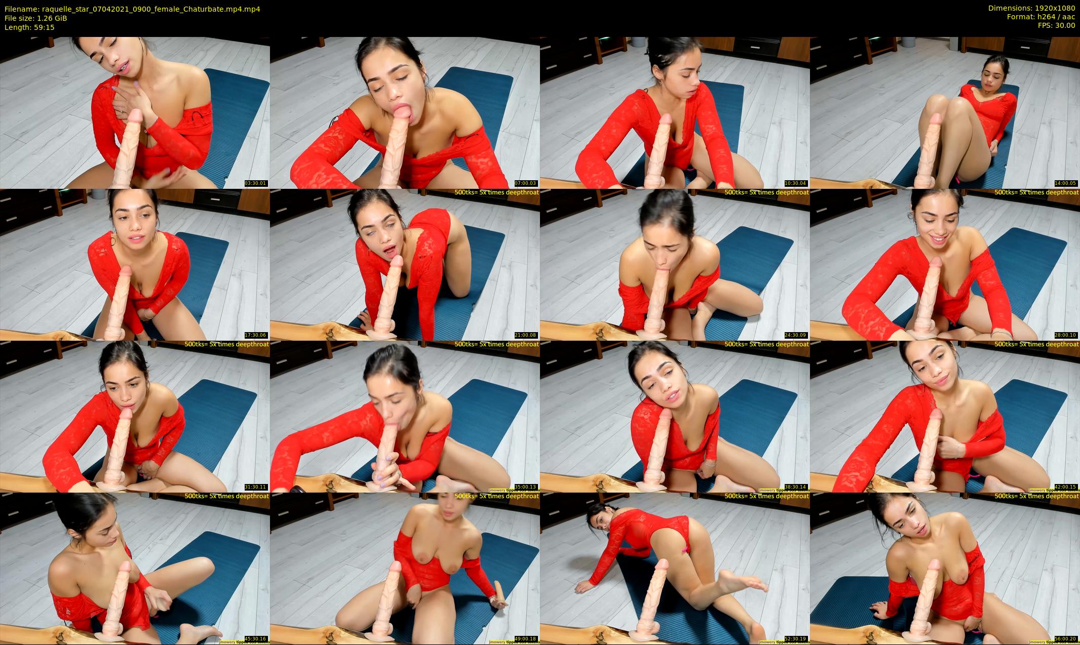 raquelle_star — 60 minute Chaturbate couple cam show recording, 1080p, Apr 7, 2021