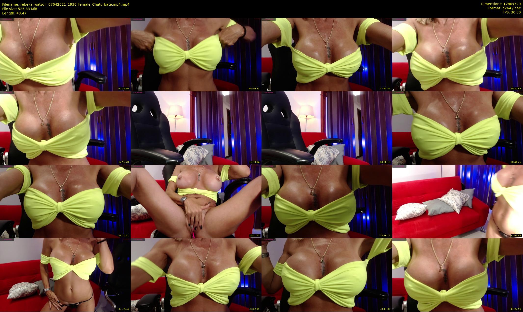rebeka_watson — 44 minute Chaturbate female cam show recording, 720p, Apr 7, 2021