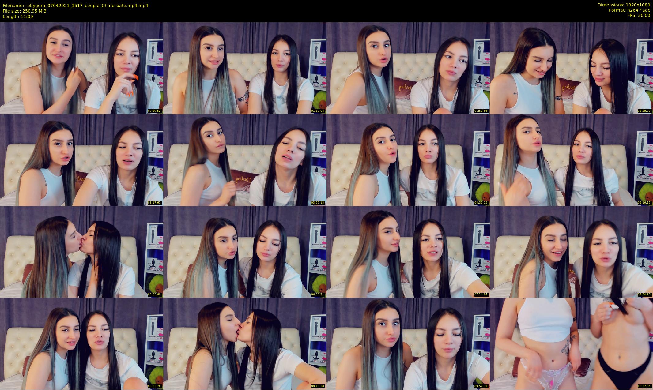 rebygera — 12 minute Chaturbate couple cam show recording, 1080p, Apr 7, 2021