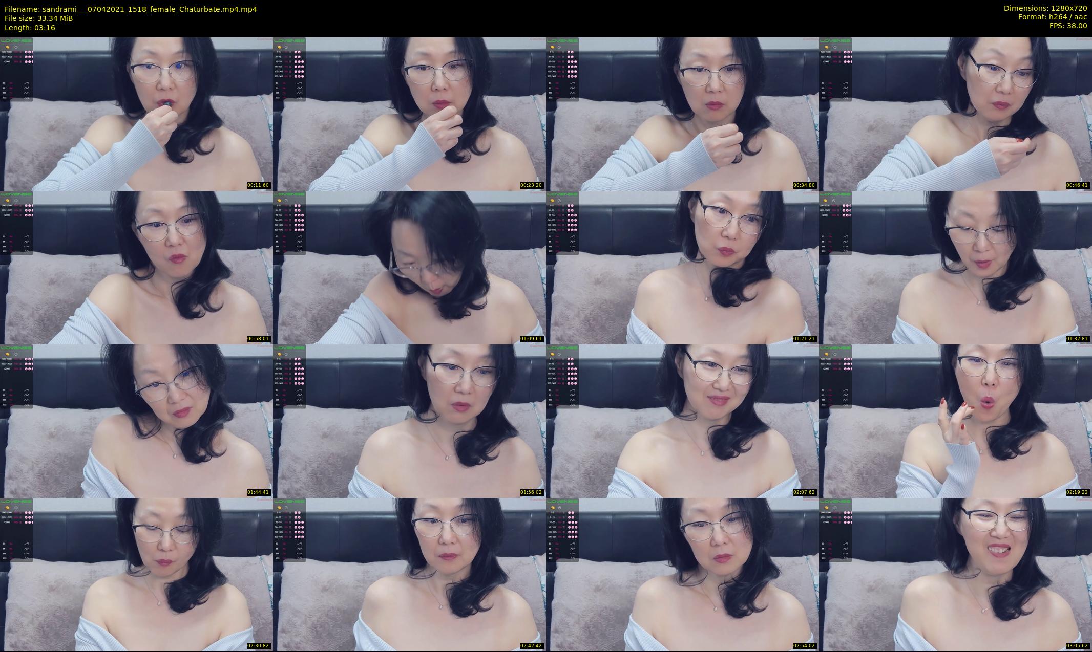 sandrami__ — 4 minute Chaturbate female cam show recording, 720p, Apr 7, 2021