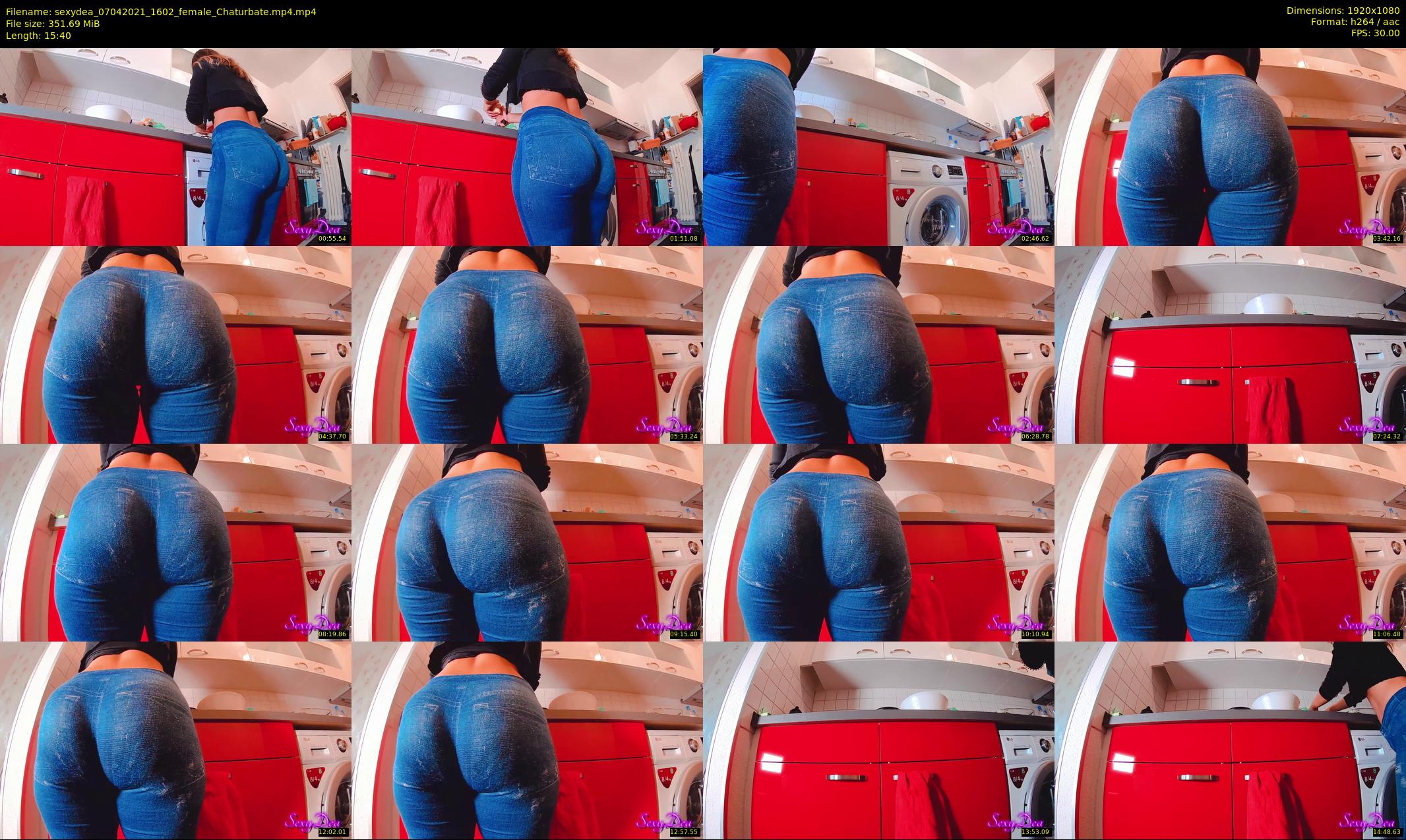 sexydea — 16 minute Chaturbate female cam show recording, 1080p, Apr 7, 2021
