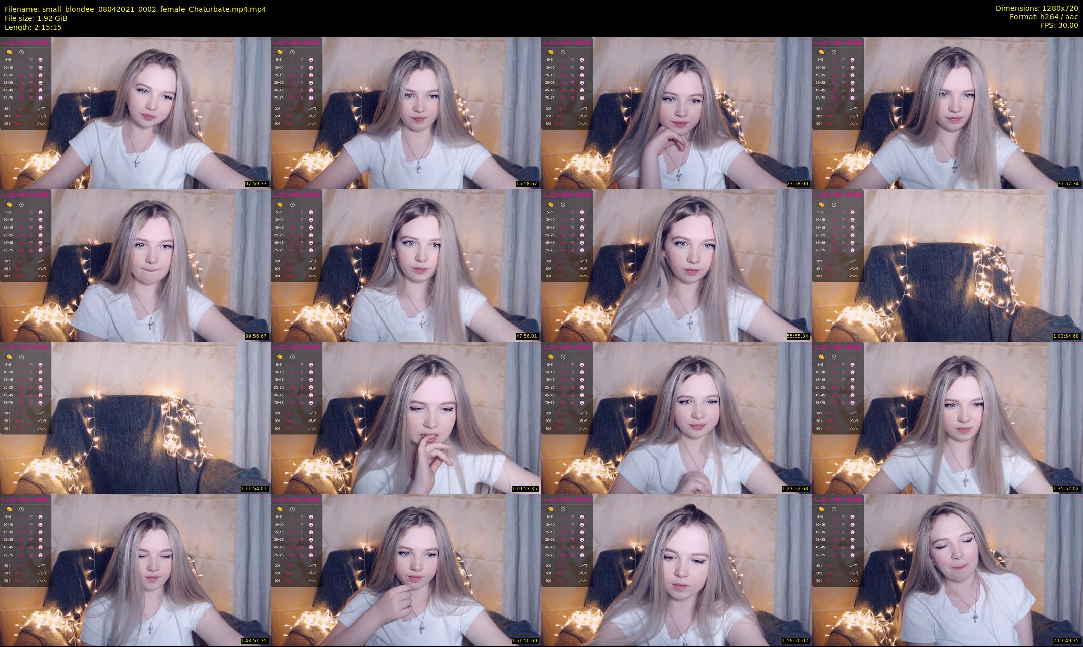 small_blondee — 136 minute Chaturbate female cam show recording, 720p, Apr 8, 2021