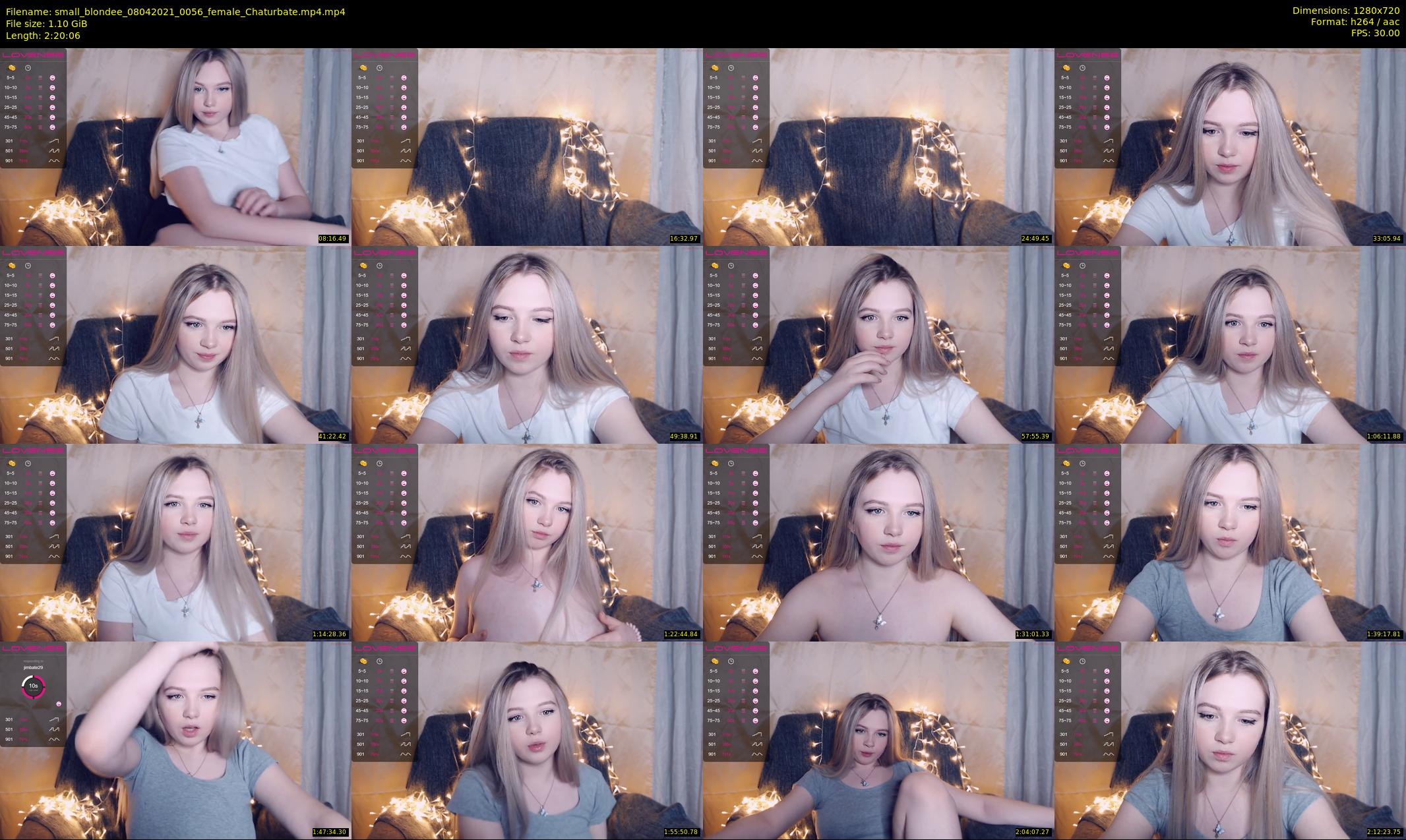 small_blondee — 141 minute Chaturbate female cam show recording, 720p, Apr 8, 2021