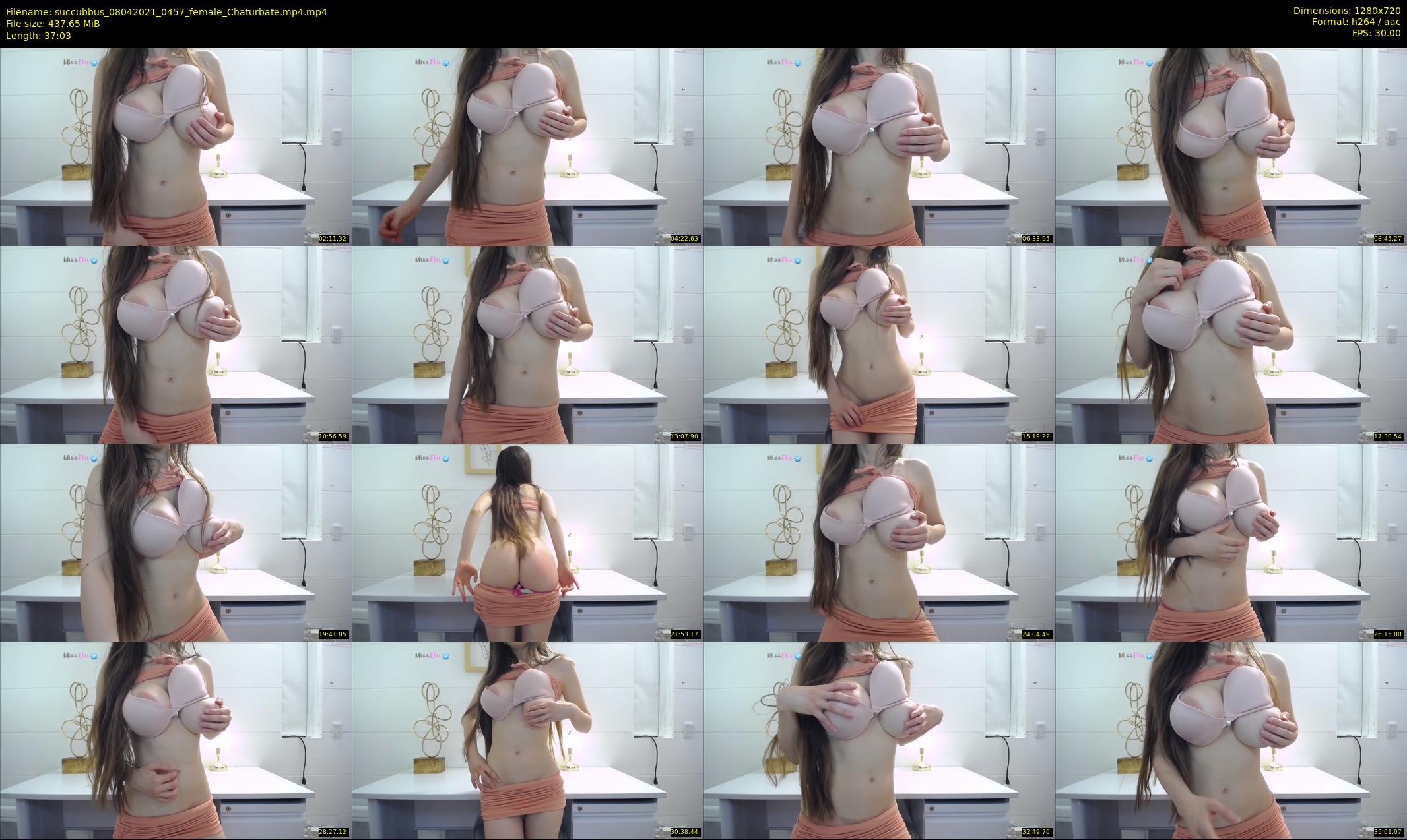 succubbus — 38 minute Chaturbate female cam show recording, 720p, Apr 8, 2021