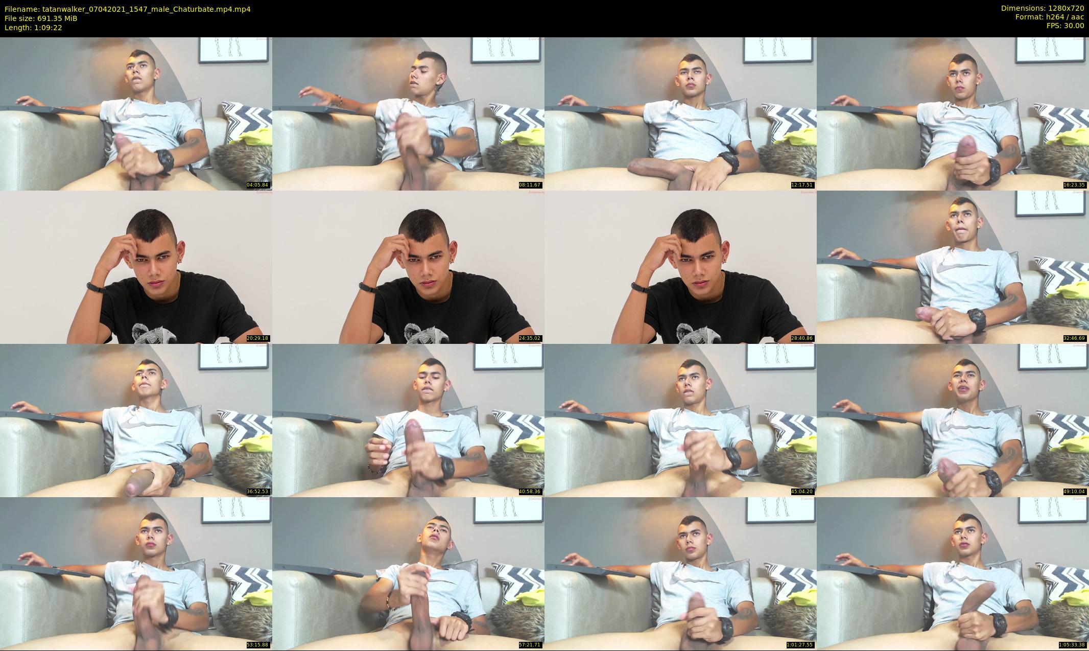 tatanwalker — 70 minute Chaturbate male cam show recording, 720p, Apr 7, 2021