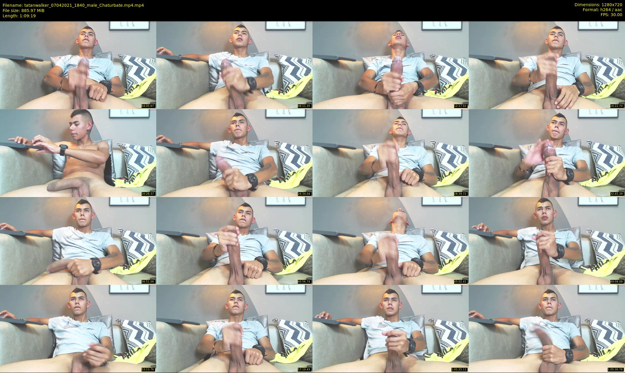 tatanwalker — 70 minute Chaturbate male cam show recording, 720p, Apr 7, 2021