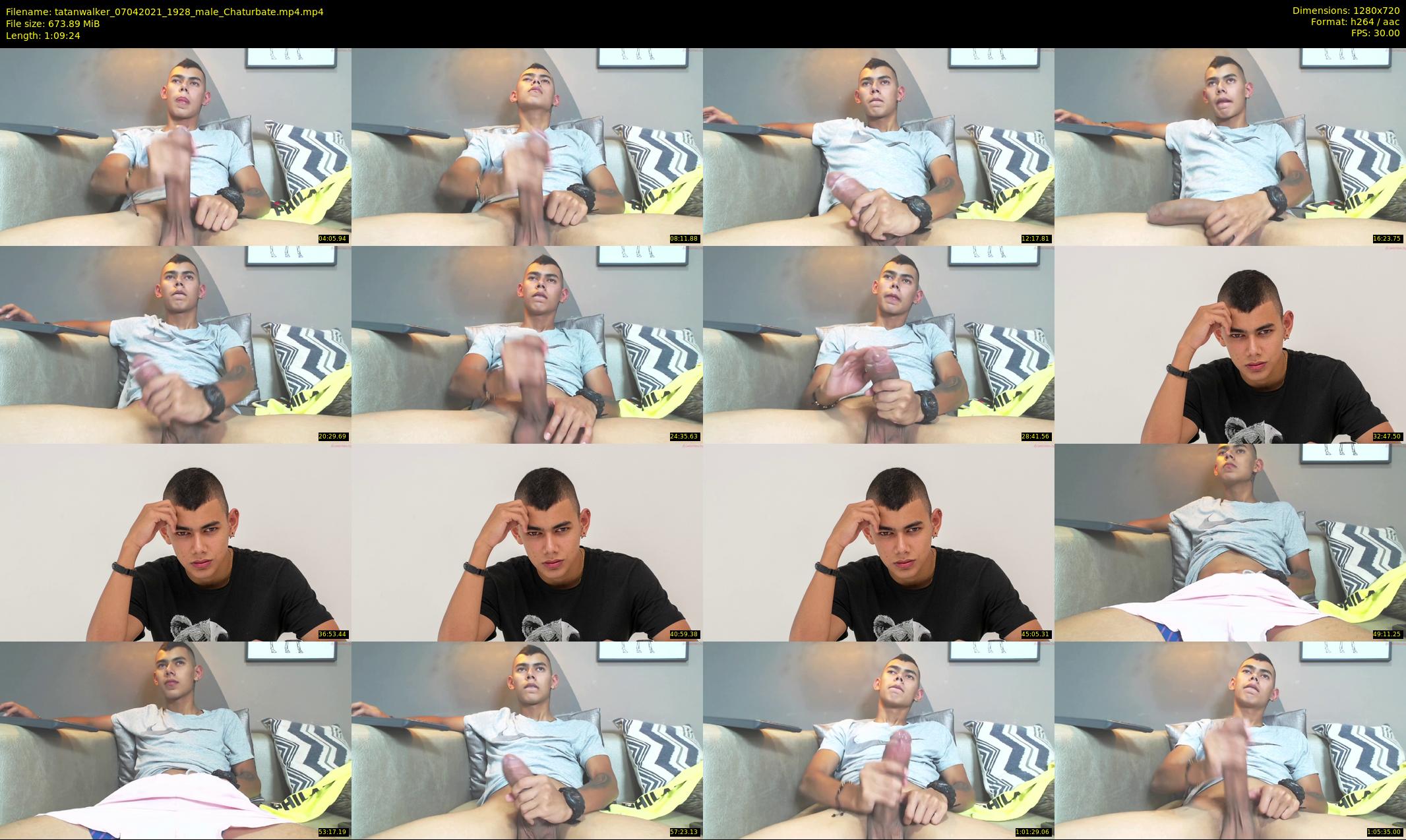 tatanwalker — 70 minute Chaturbate male cam show recording, 720p, Apr 7, 2021