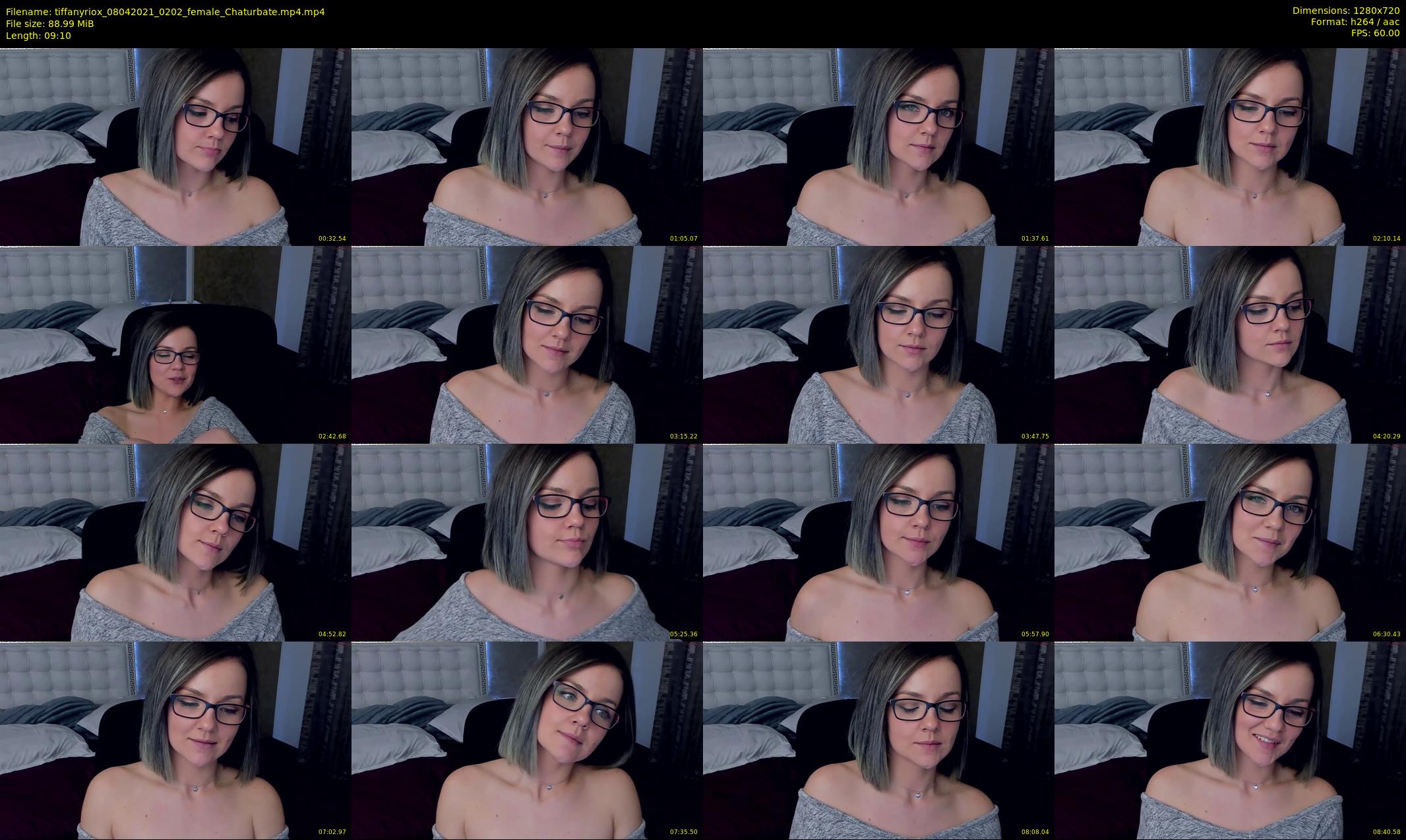 tiffanyriox — 10 minute Chaturbate female cam show recording, 720p, Apr 8, 2021