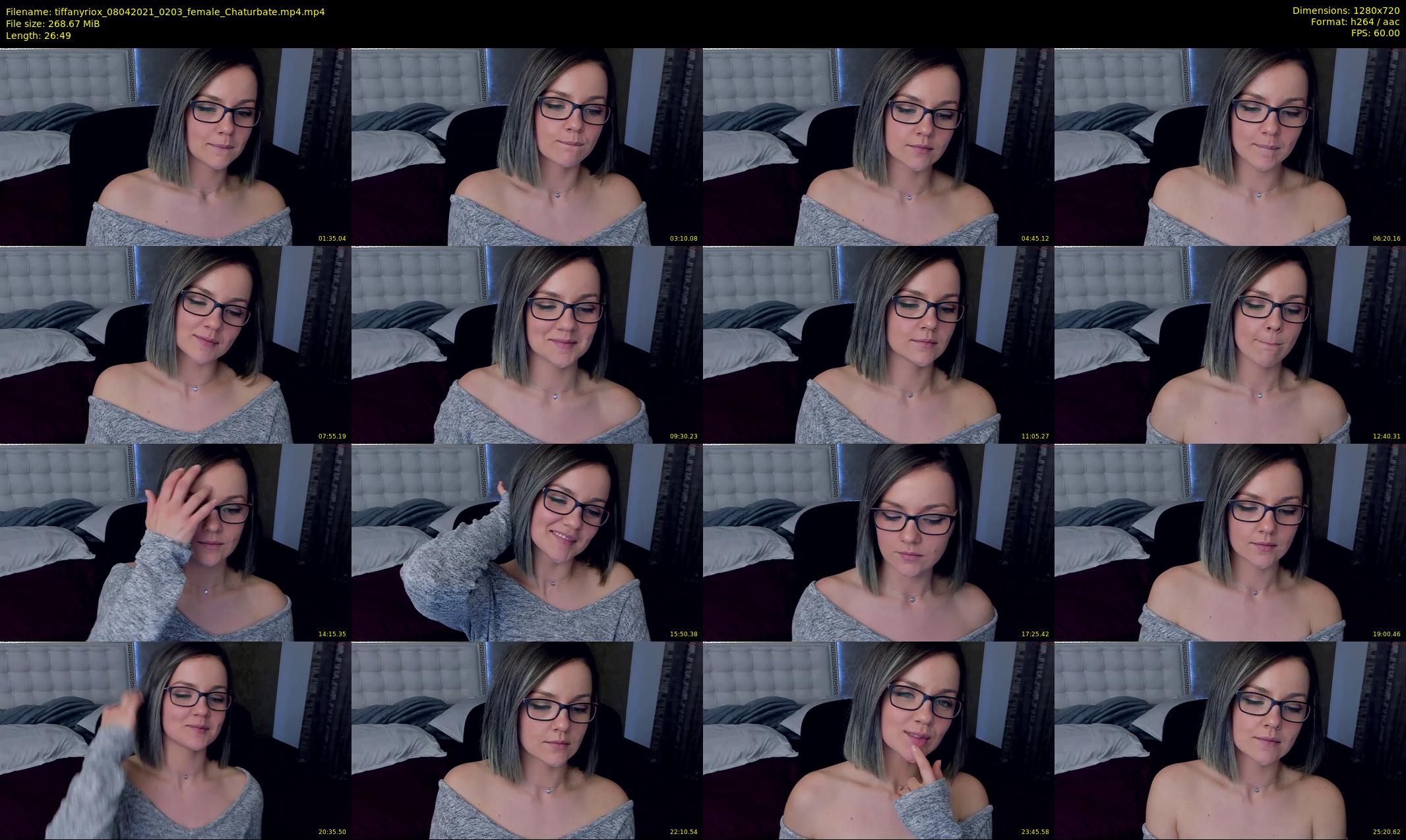tiffanyriox — 27 minute Chaturbate female cam show recording, 720p, Apr 8, 2021