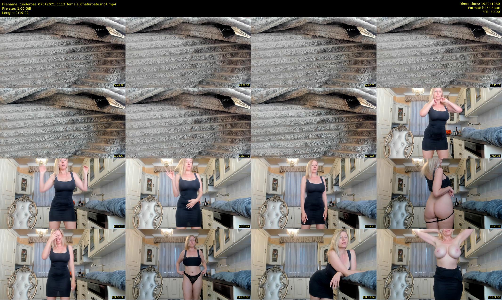 tunderose — 80 minute Chaturbate female cam show recording, 1080p, Apr 7, 2021