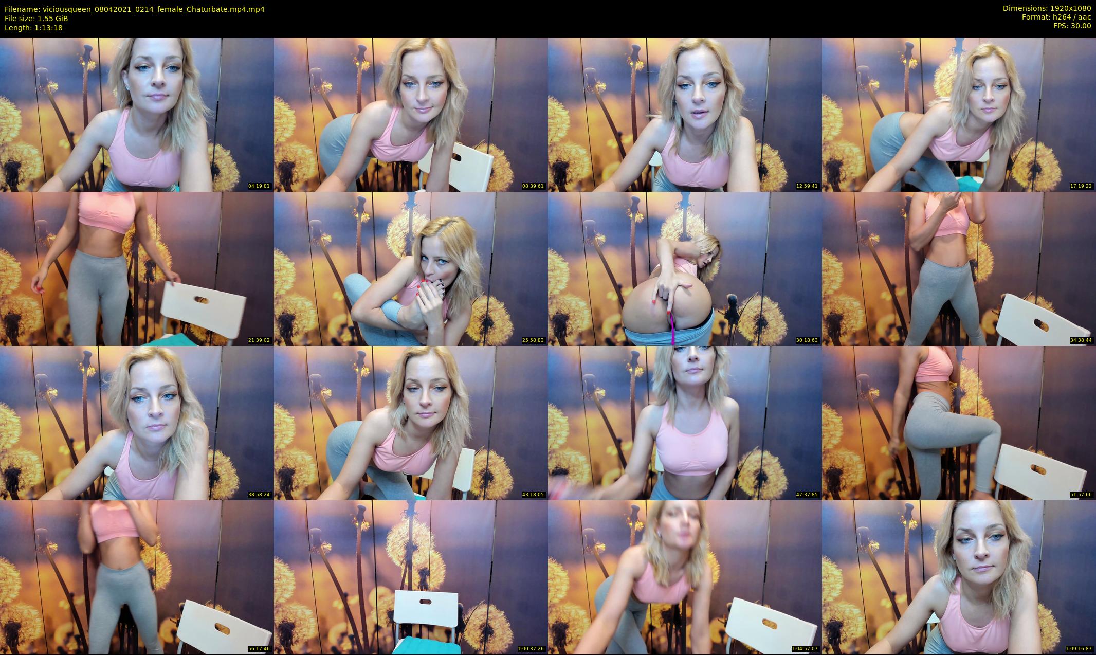 viciousqueen — 74 minute Chaturbate female cam show recording, 1080p, Apr 8, 2021