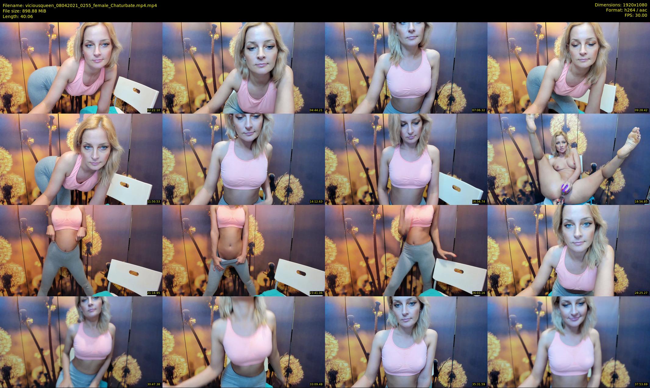 viciousqueen — 41 minute Chaturbate female cam show recording, 1080p, Apr 8, 2021