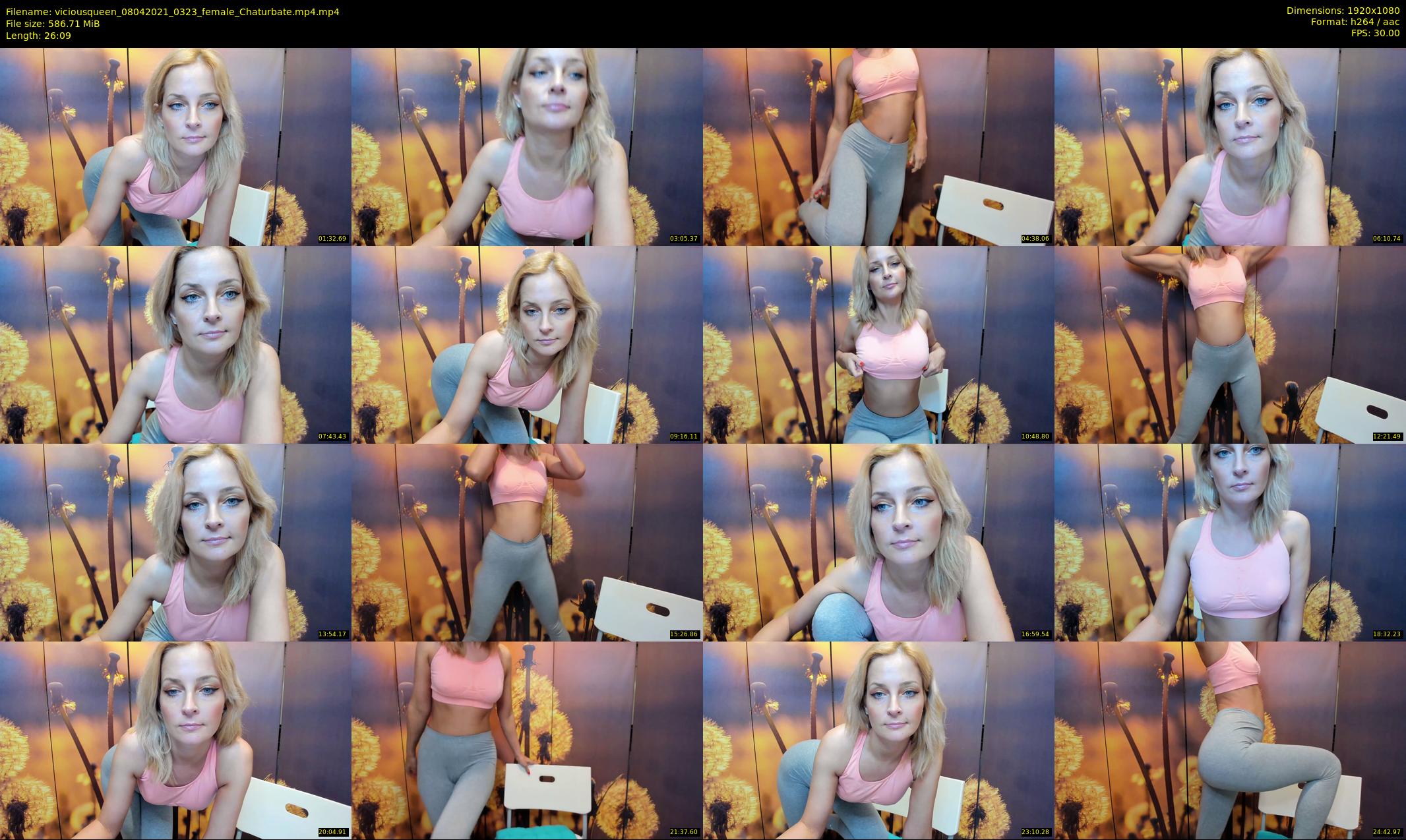 viciousqueen — 27 minute Chaturbate female cam show recording, 1080p, Apr 8, 2021