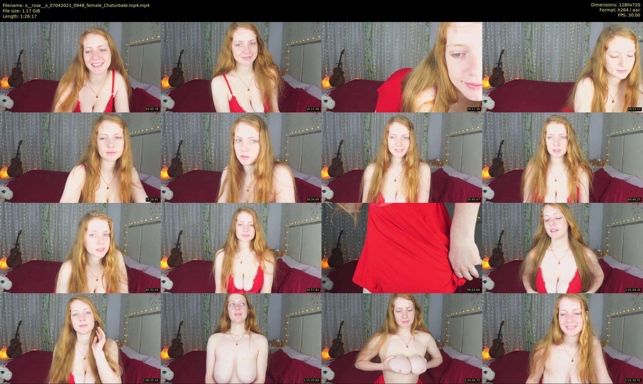 x__rose__x — 87 minute Chaturbate female cam show recording, 720p, Apr 7, 2021