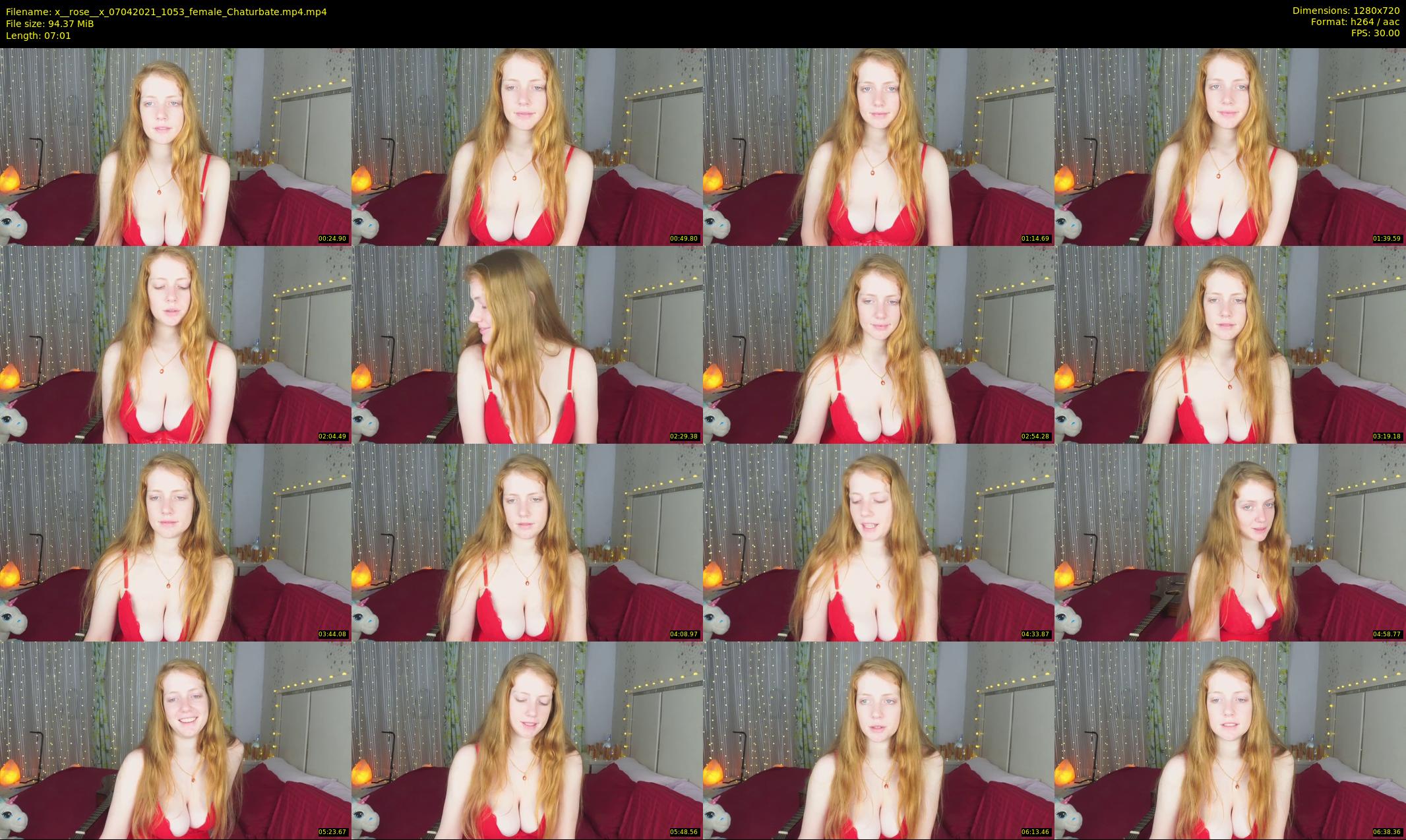 x__rose__x — 8 minute Chaturbate female cam show recording, 720p, Apr 7, 2021