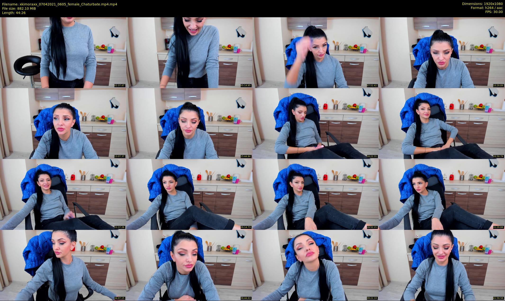 xkimoraxx — 45 minute Chaturbate female cam show recording, 1080p, Apr 7, 2021
