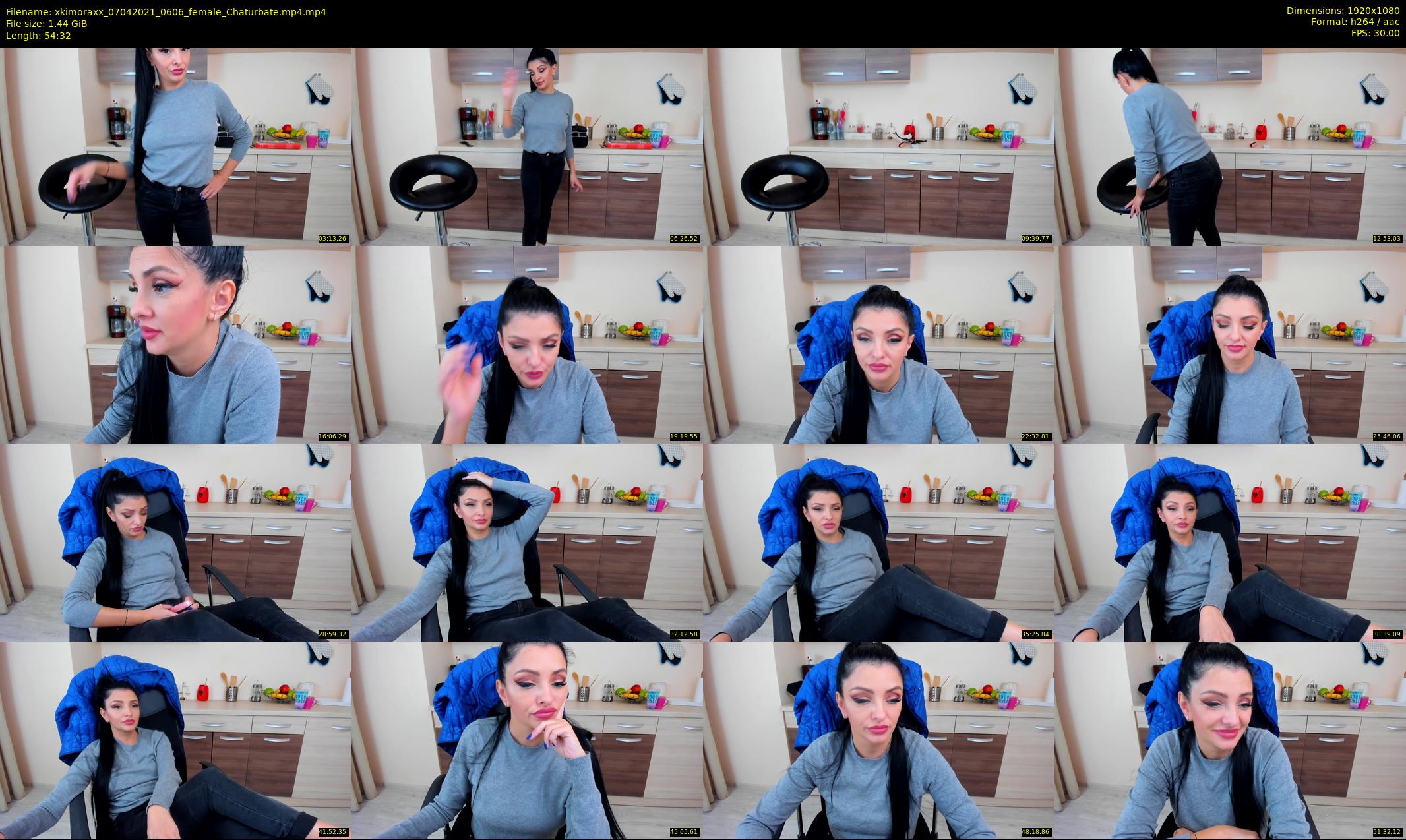 xkimoraxx — 55 minute Chaturbate female cam show recording, 1080p, Apr 7, 2021