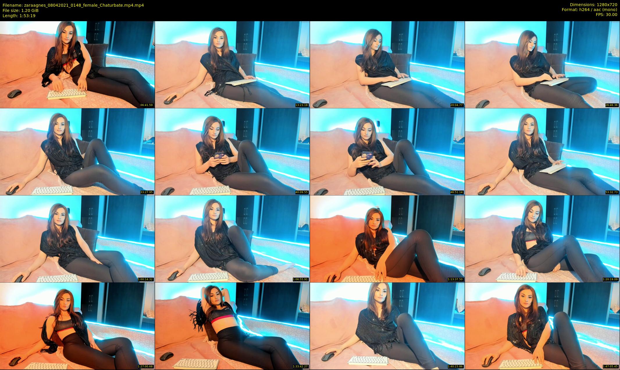 zaraagnes — 114 minute Chaturbate female cam show recording, 720p, Apr 8, 2021