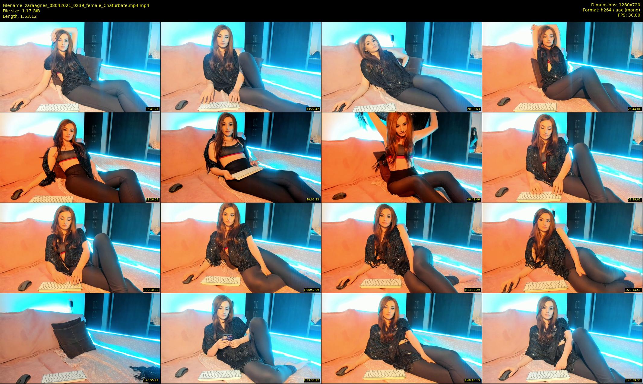 zaraagnes — 114 minute Chaturbate female cam show recording, 720p, Apr 8, 2021