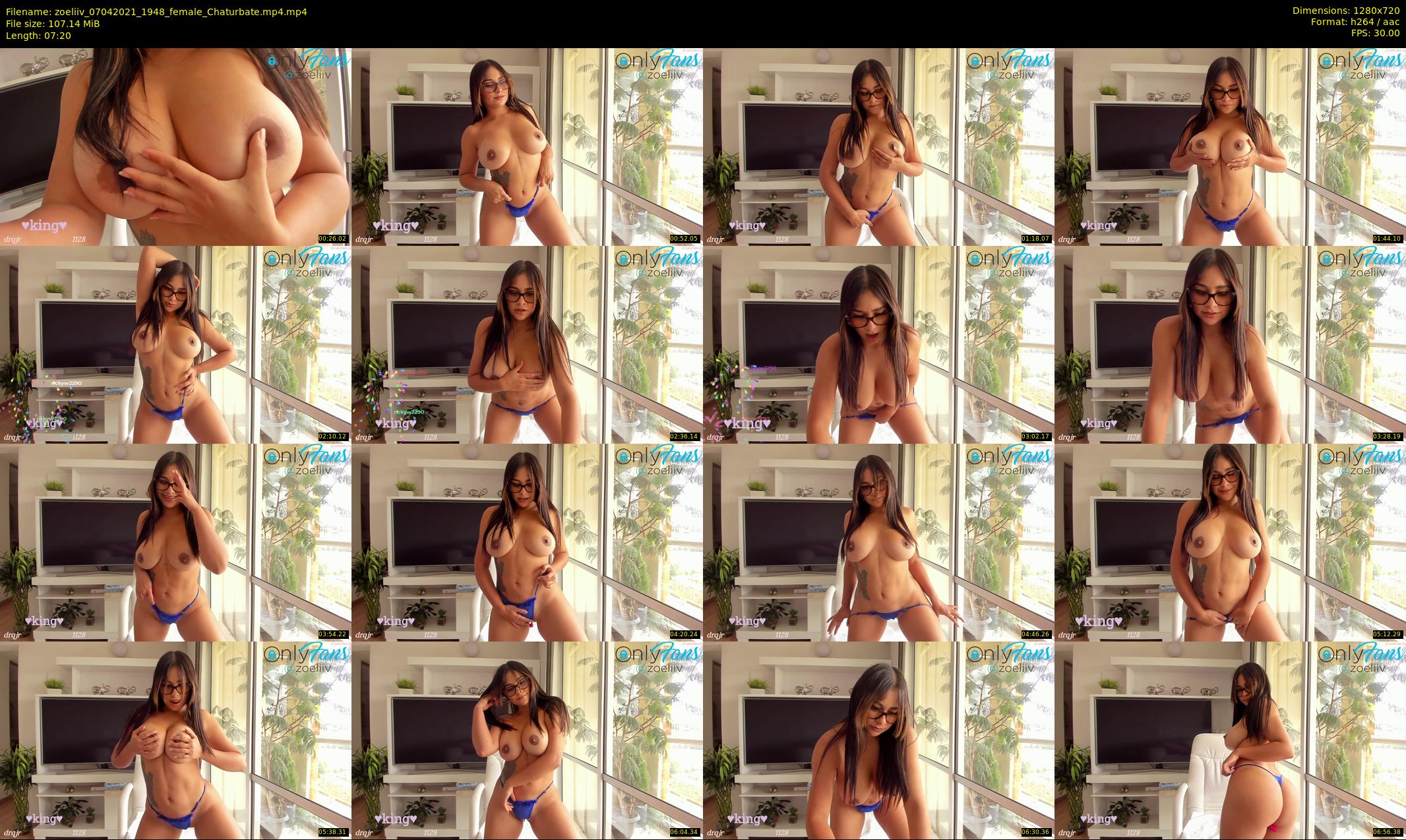 zoeliiv — 8 minute Chaturbate female cam show recording, 720p, Apr 7, 2021