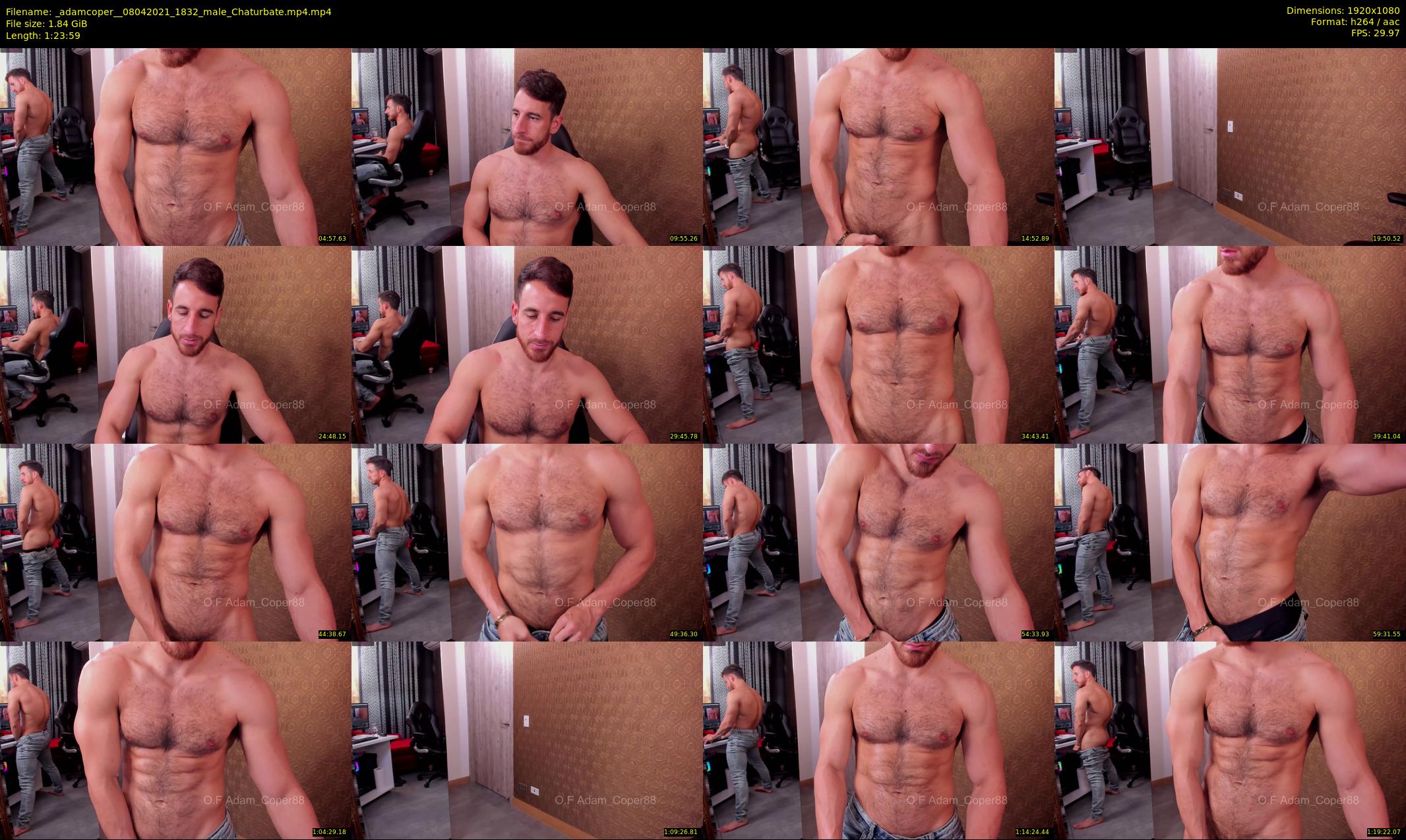 _adamcoper_ — 84 minute Chaturbate male cam show recording, 1080p, Apr 8, 2021