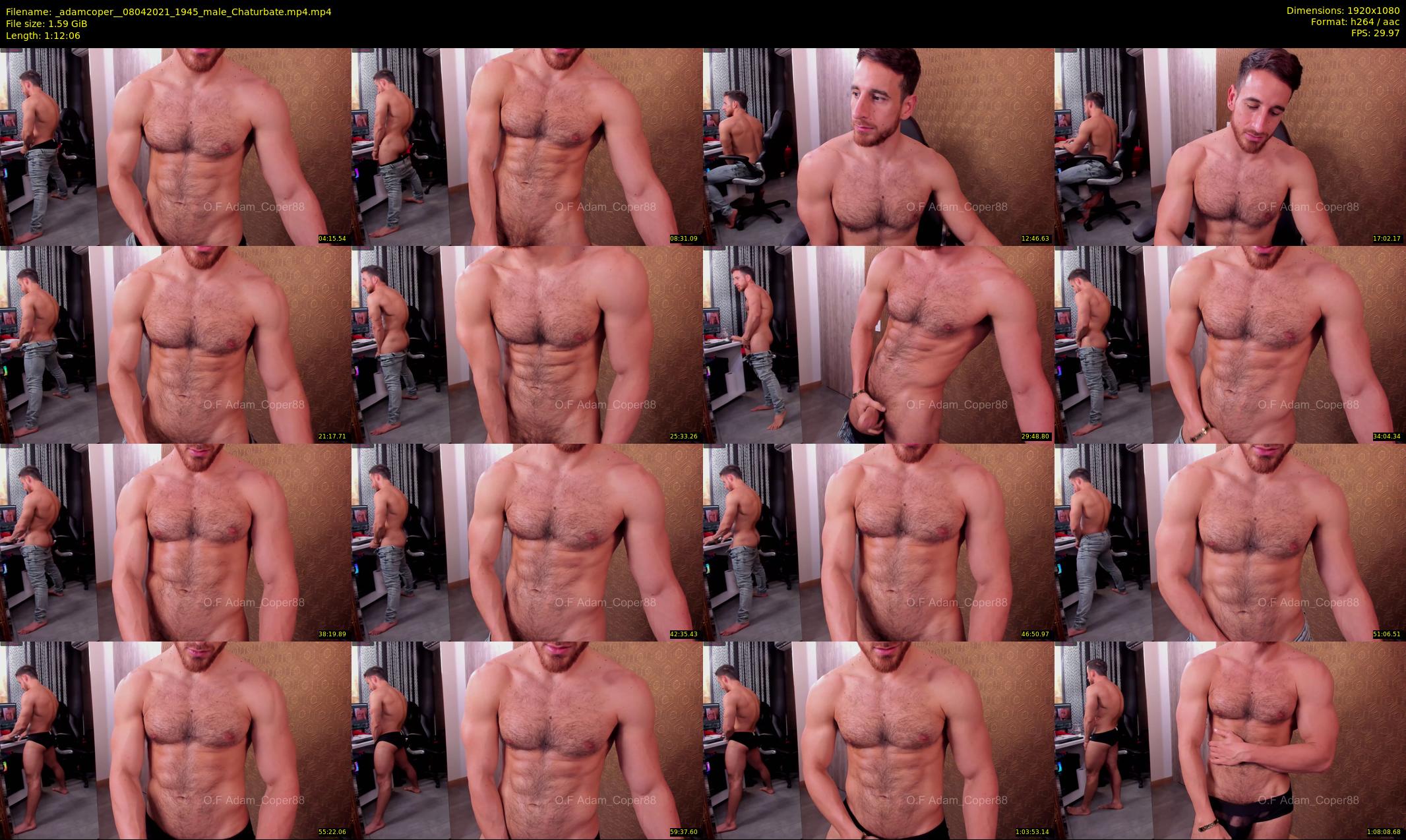 _adamcoper_ — 73 minute Chaturbate male cam show recording, 1080p, Apr 8, 2021