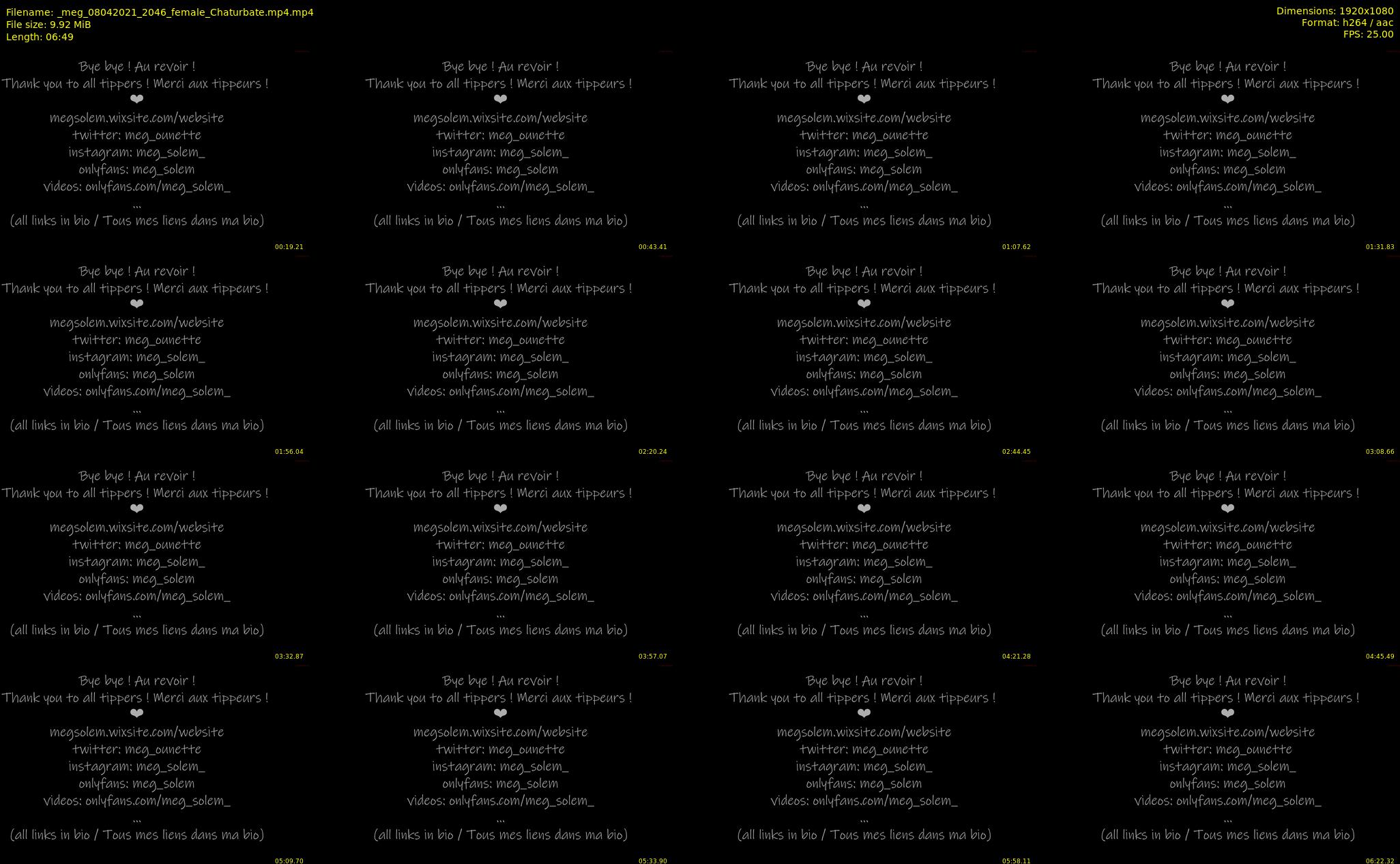 _meg — 7 minute Chaturbate female cam show recording, 1080p, Apr 8, 2021