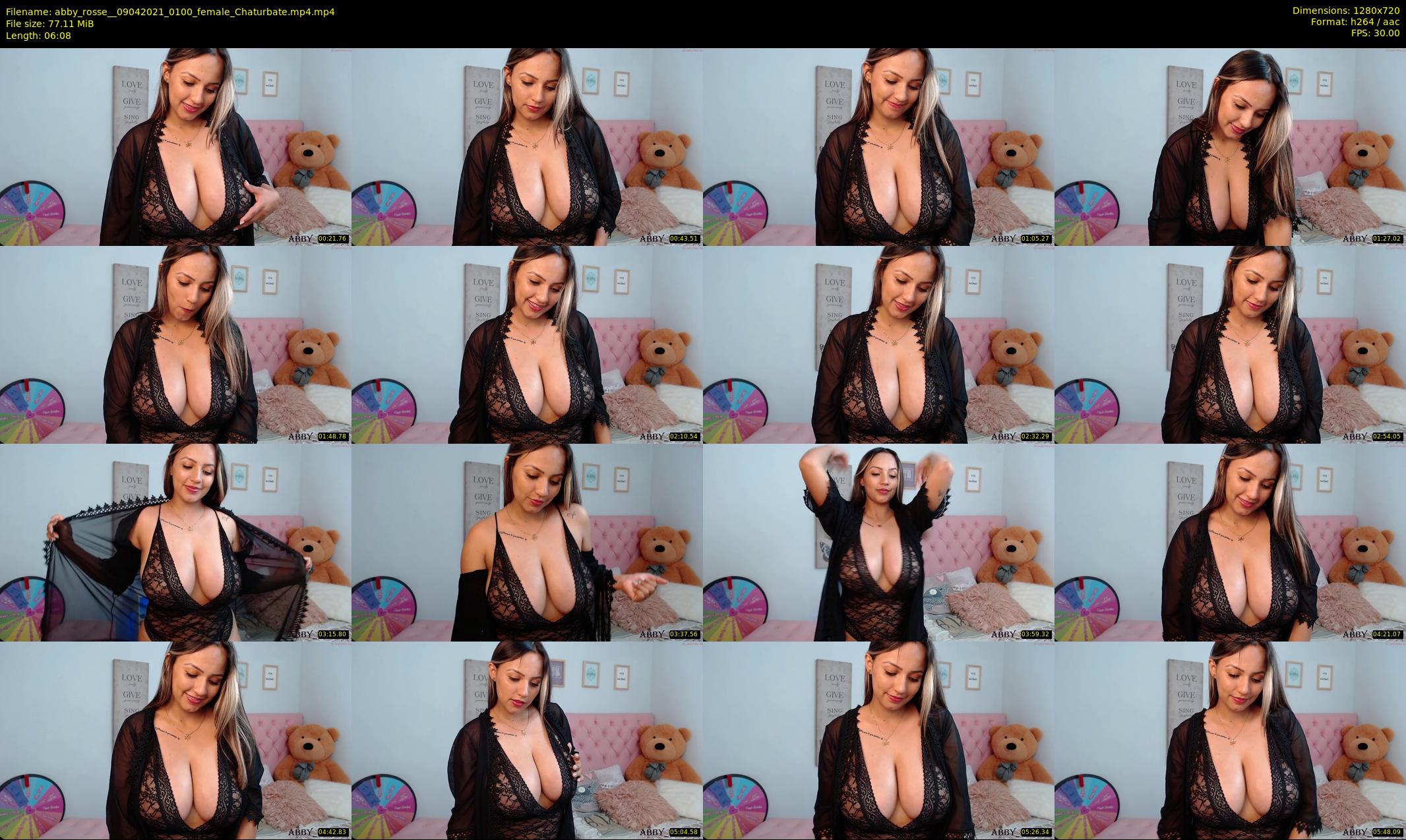 abby_rosse_ — 7 minute Chaturbate female cam show recording, 720p, Apr 9, 2021