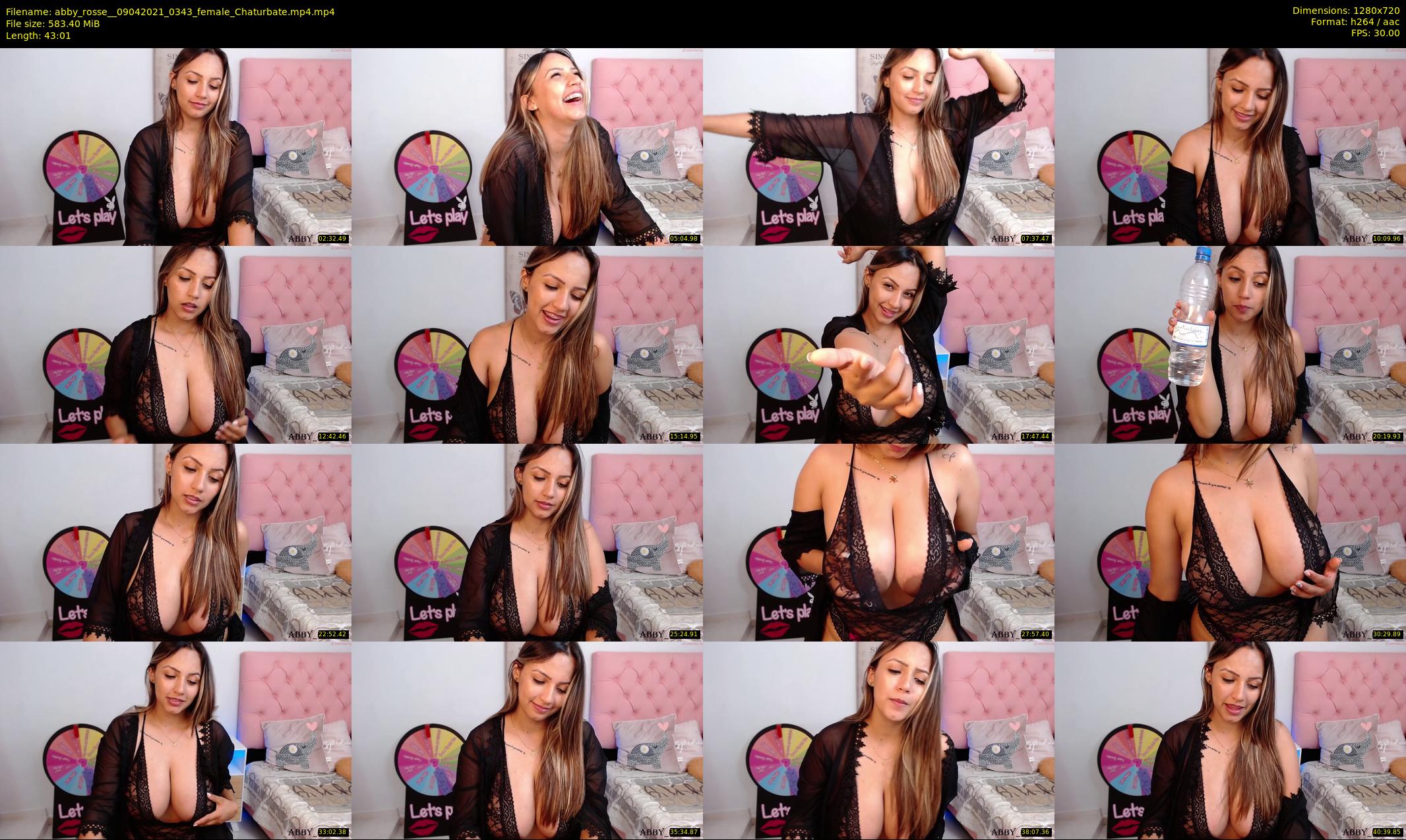 abby_rosse_ — 44 minute Chaturbate female cam show recording, 720p, Apr 9, 2021