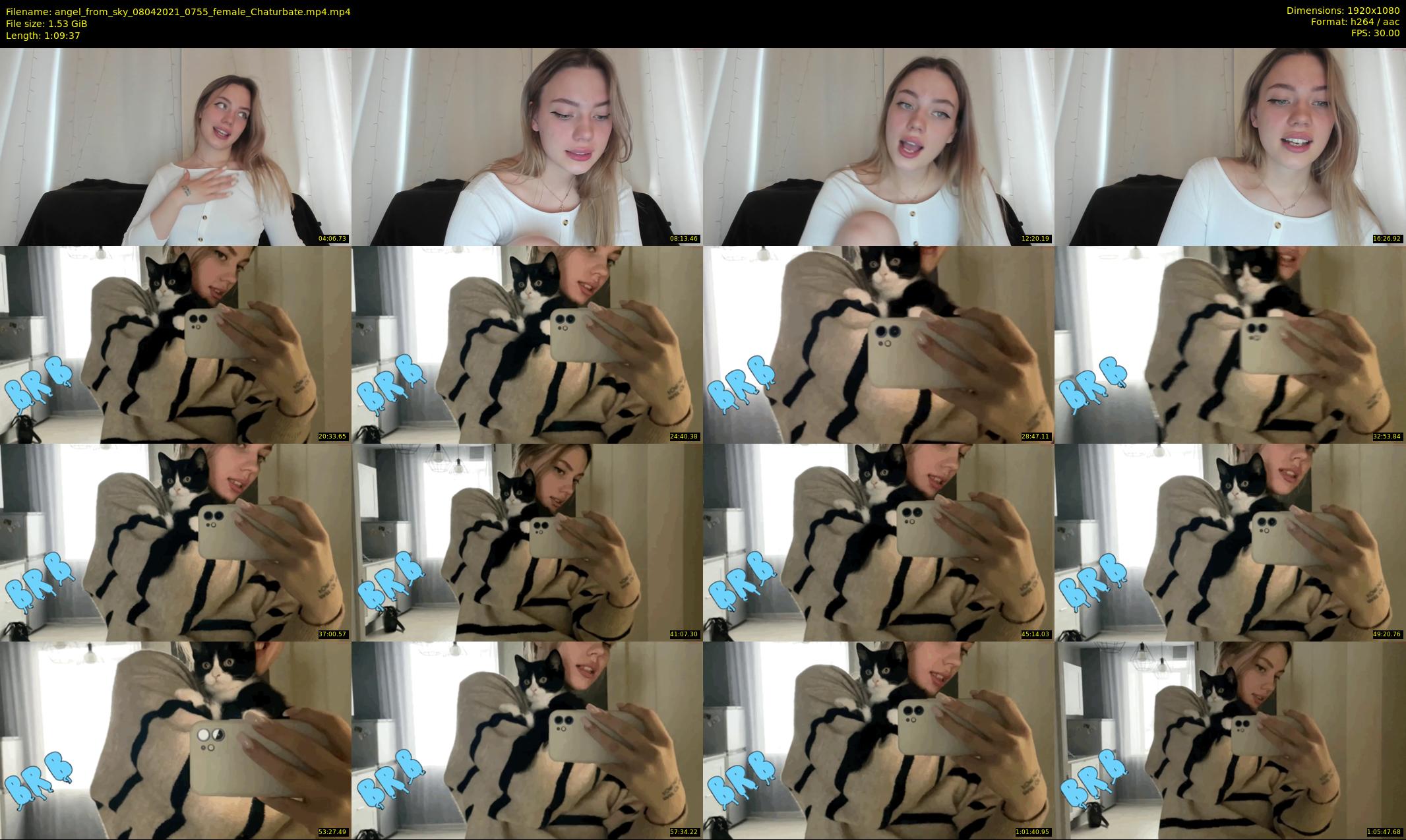 angel_from_sky — 70 minute Chaturbate female cam show recording, 1080p, Apr 8, 2021