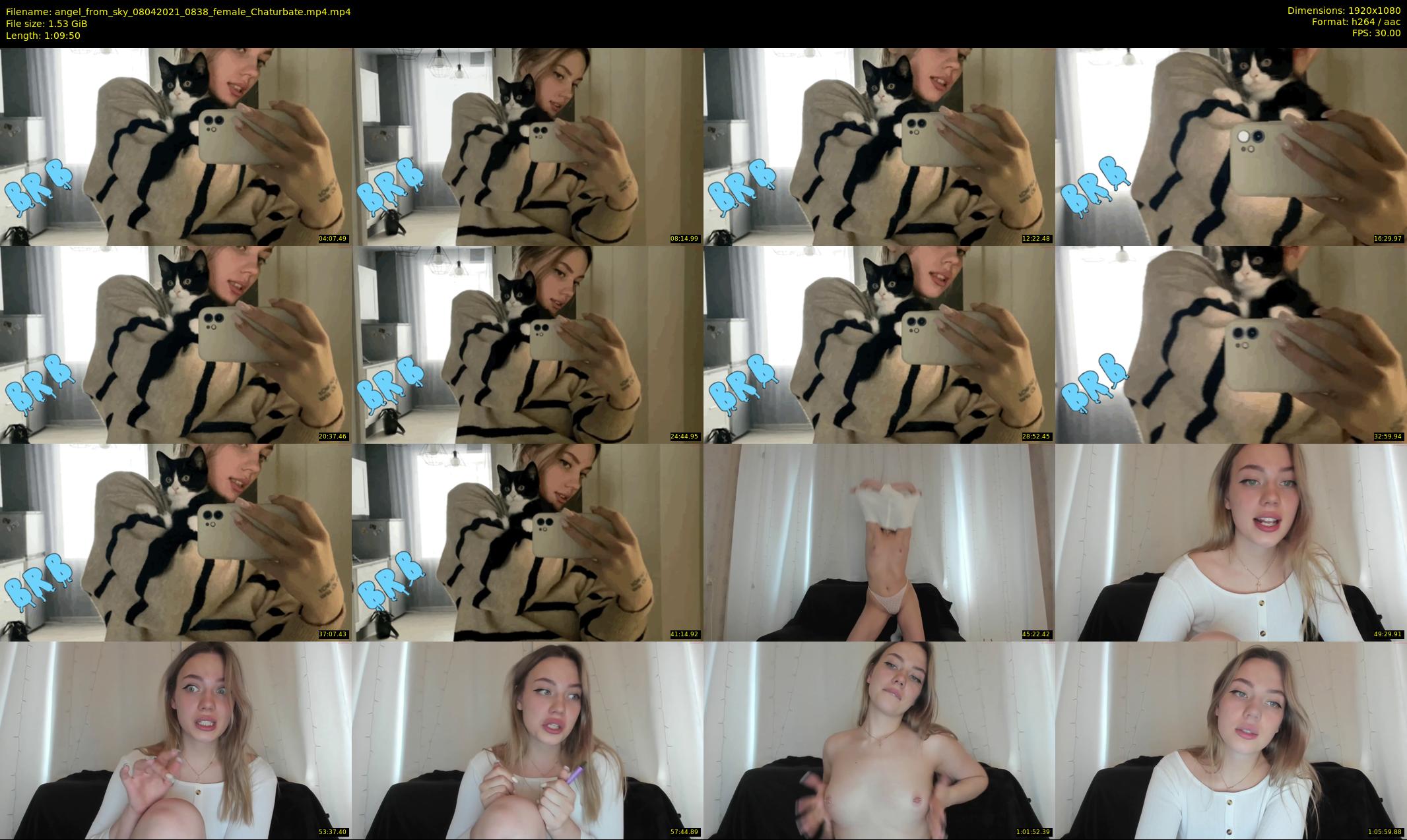 angel_from_sky — 70 minute Chaturbate female cam show recording, 1080p, Apr 8, 2021