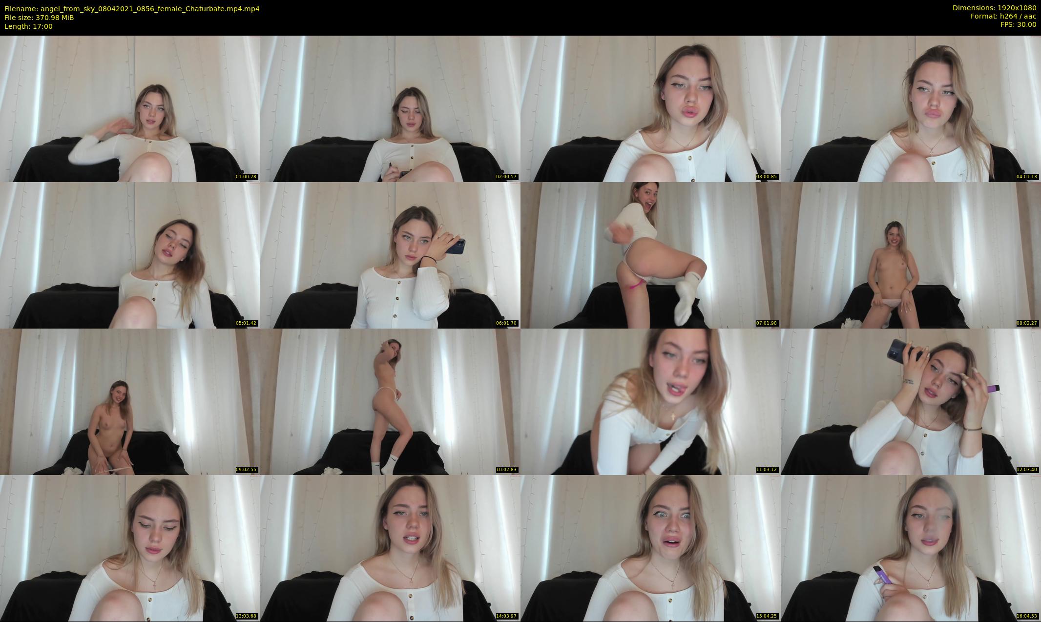 angel_from_sky — 17 minute Chaturbate female cam show recording, 1080p, Apr 8, 2021