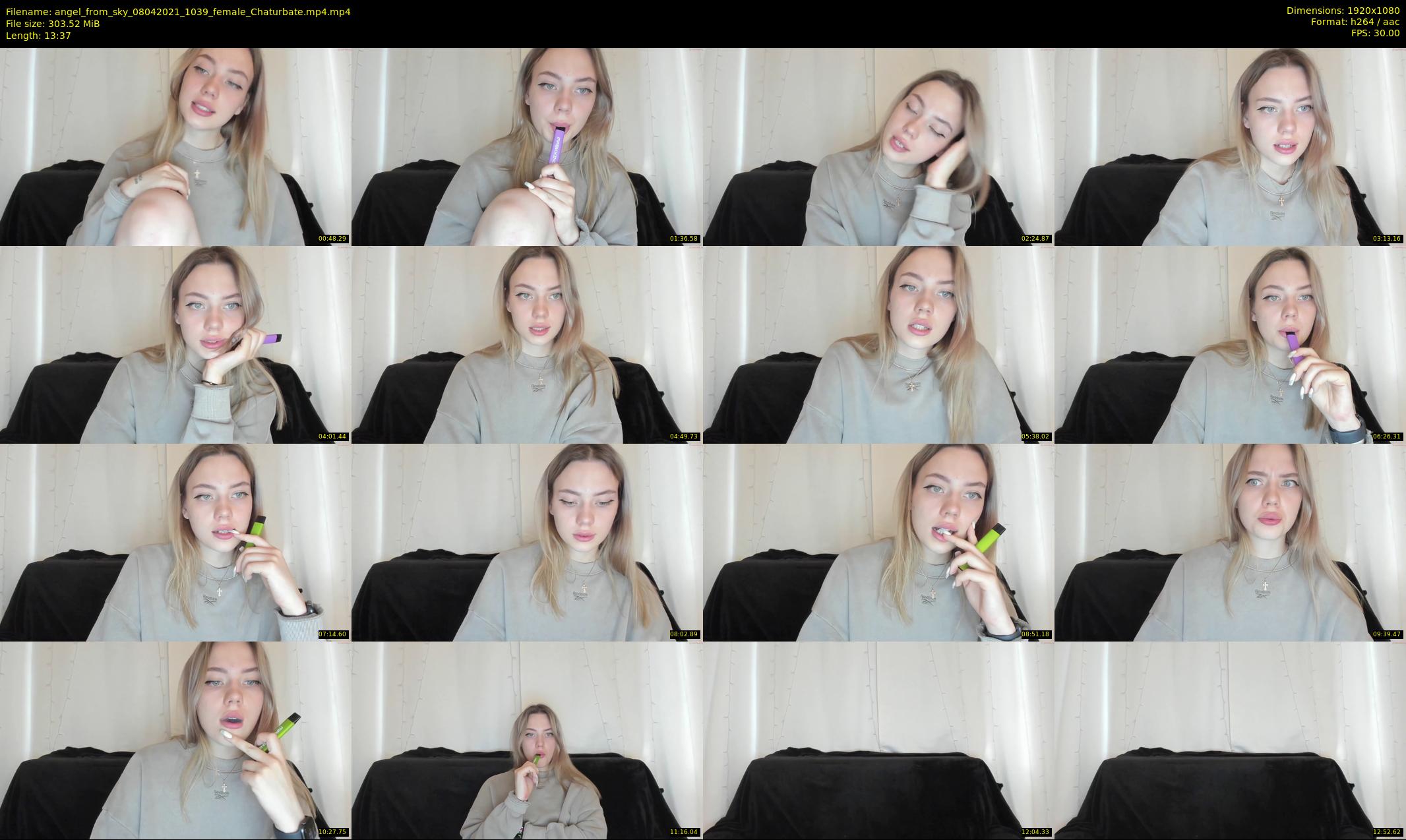 angel_from_sky — 14 minute Chaturbate female cam show recording, 1080p, Apr 8, 2021