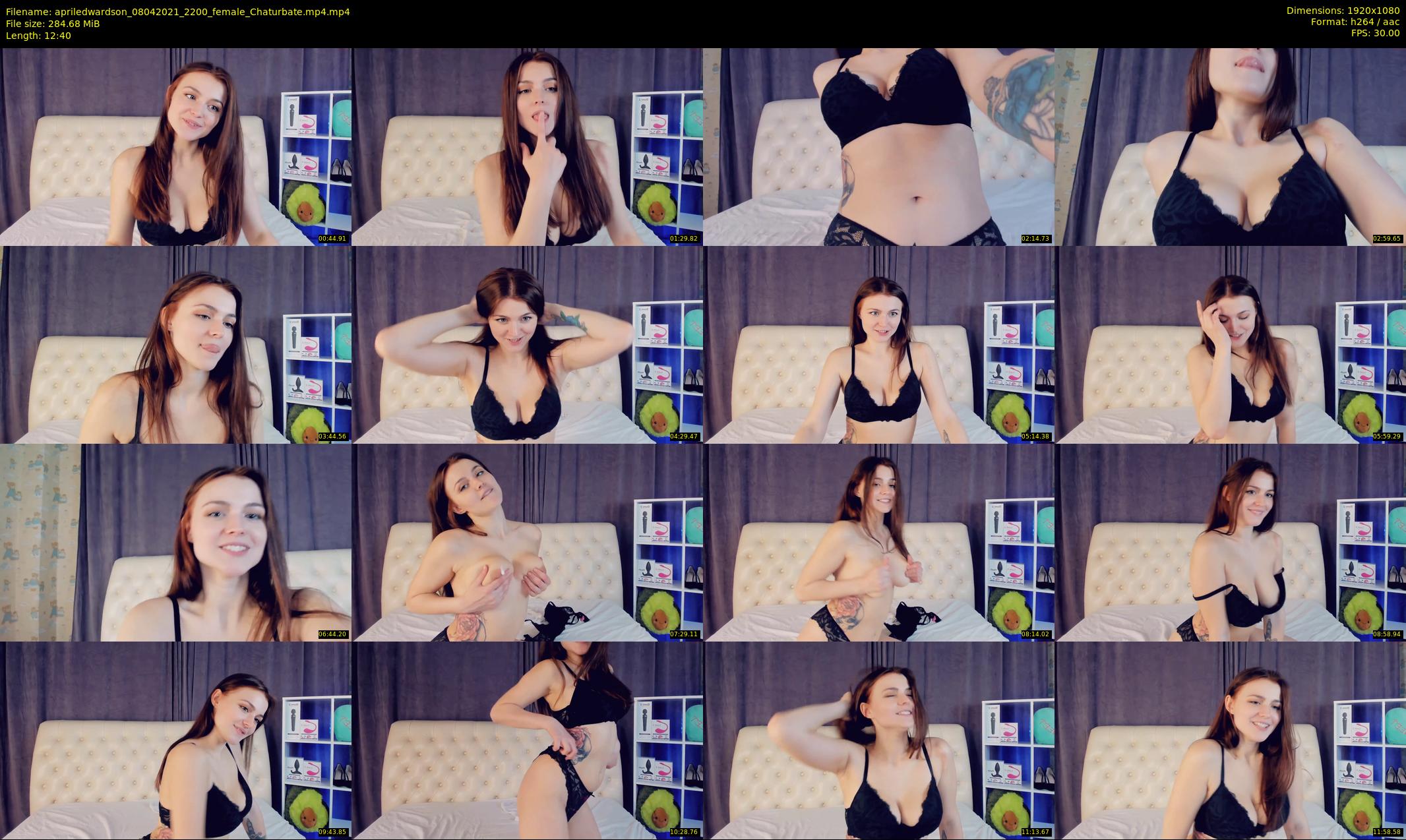 apriledwardson — 13 minute Chaturbate couple cam show recording, 1080p, Apr 8, 2021
